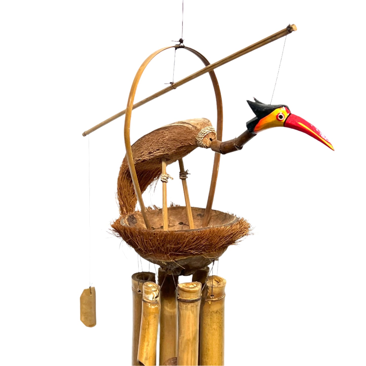 Bird Bamboo Wind Chime
