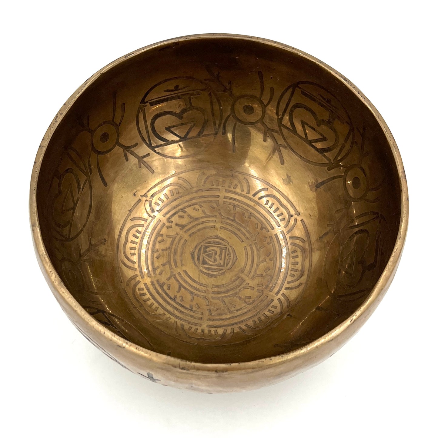 Hand Carved and Tuned Seven Metal Indian Singing Bowls