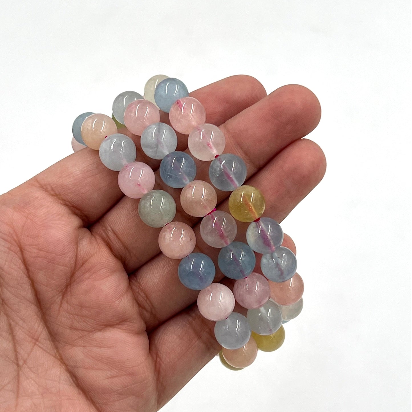 Mixed Beryl Stretchy Bracelets