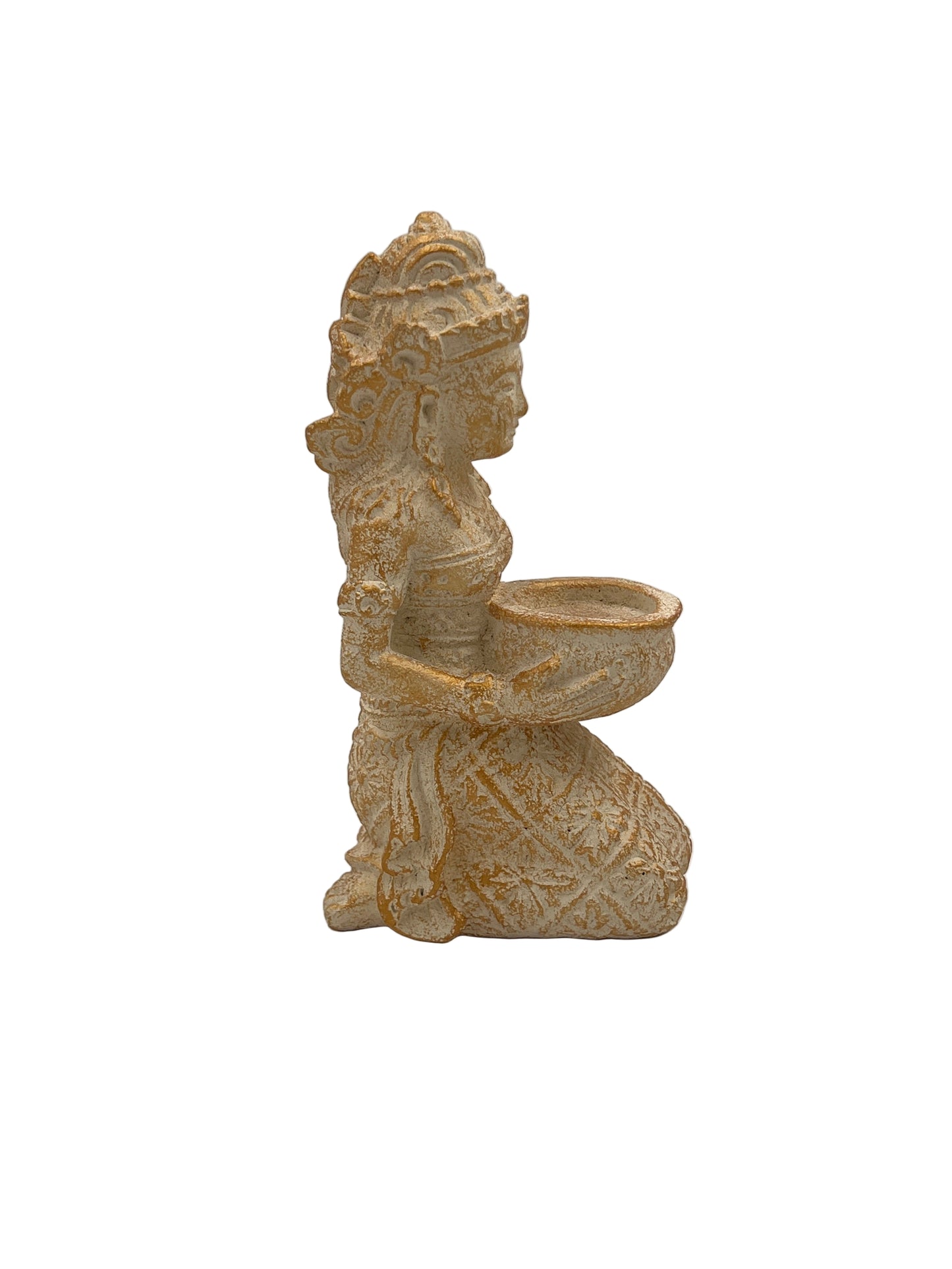 Dewi Sri Goddess Candle Holder
