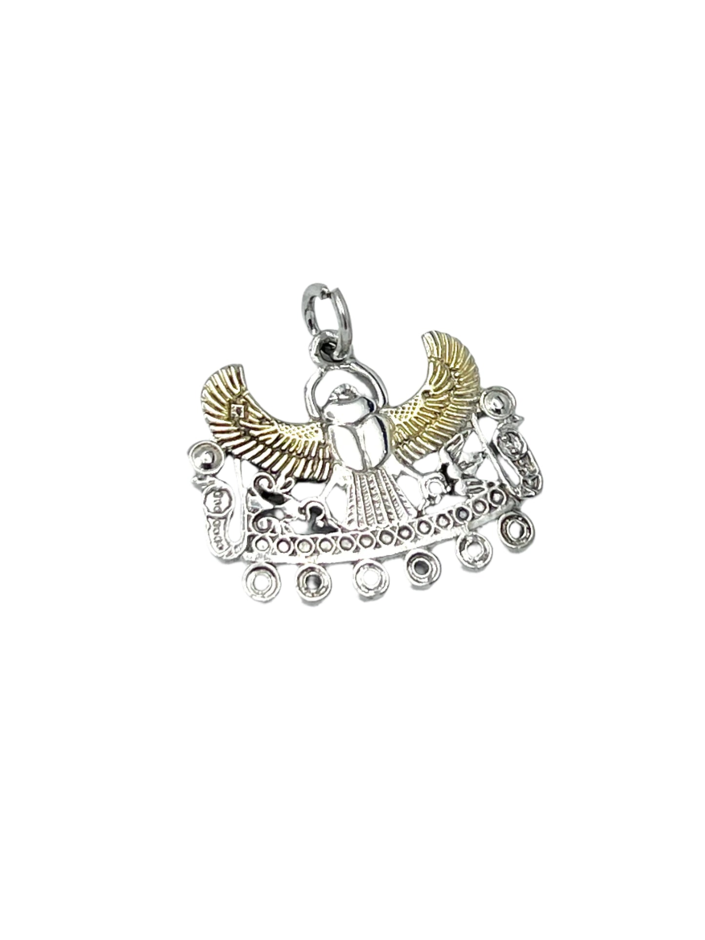 Silver Scarab Pendants