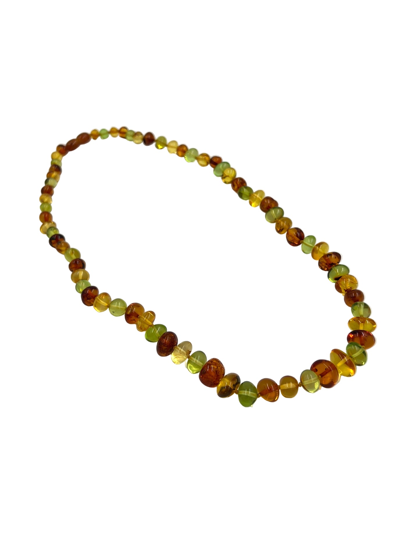 Multi Amber Beaded Necklaces