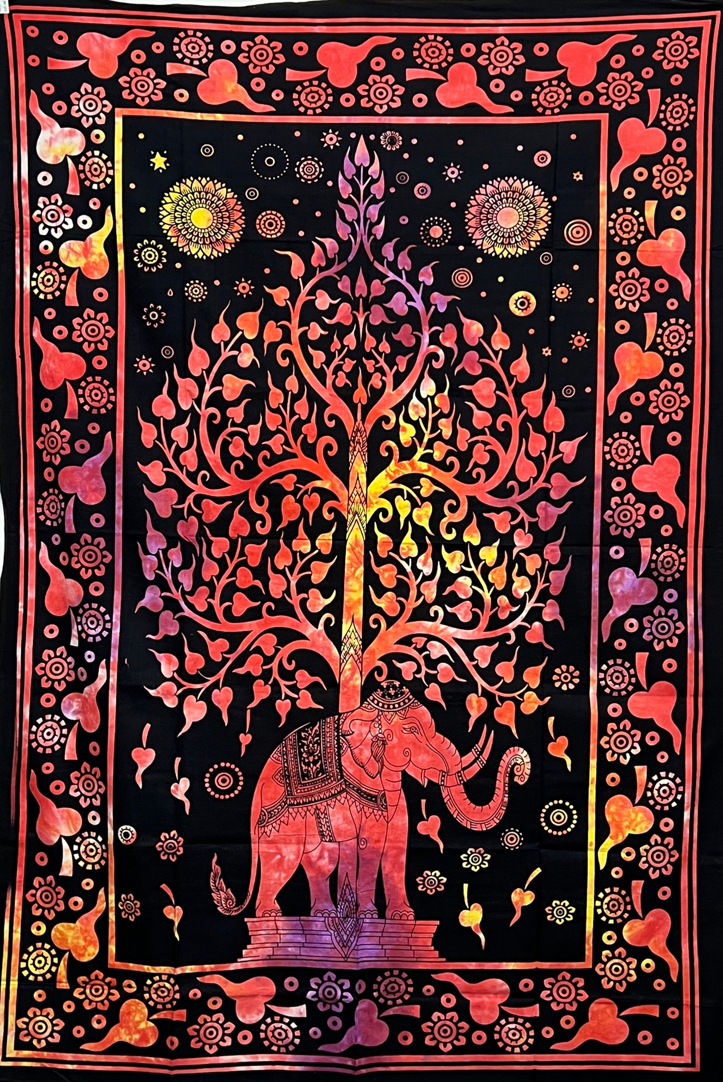 Elephant Tree of Life Tapestry | 6 Colors