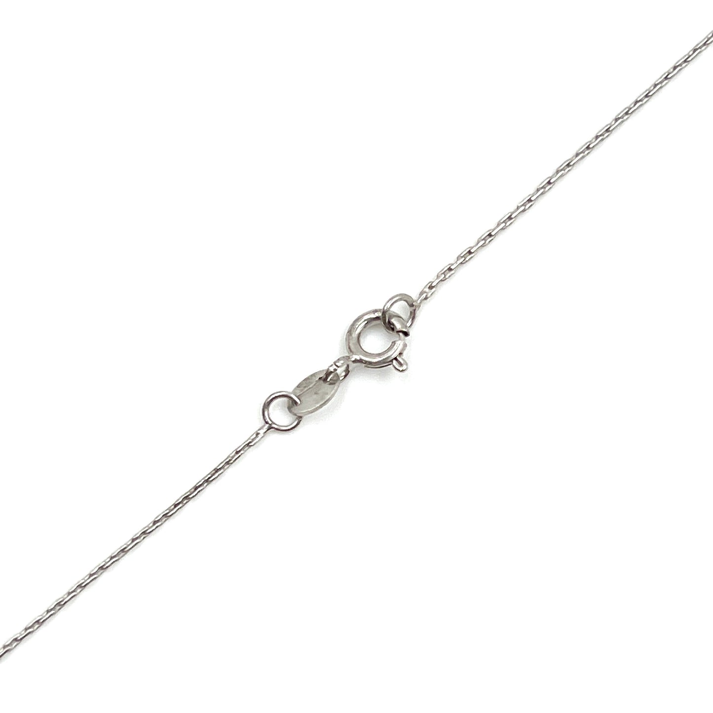 Sterling Silver Square Larimar Necklaces