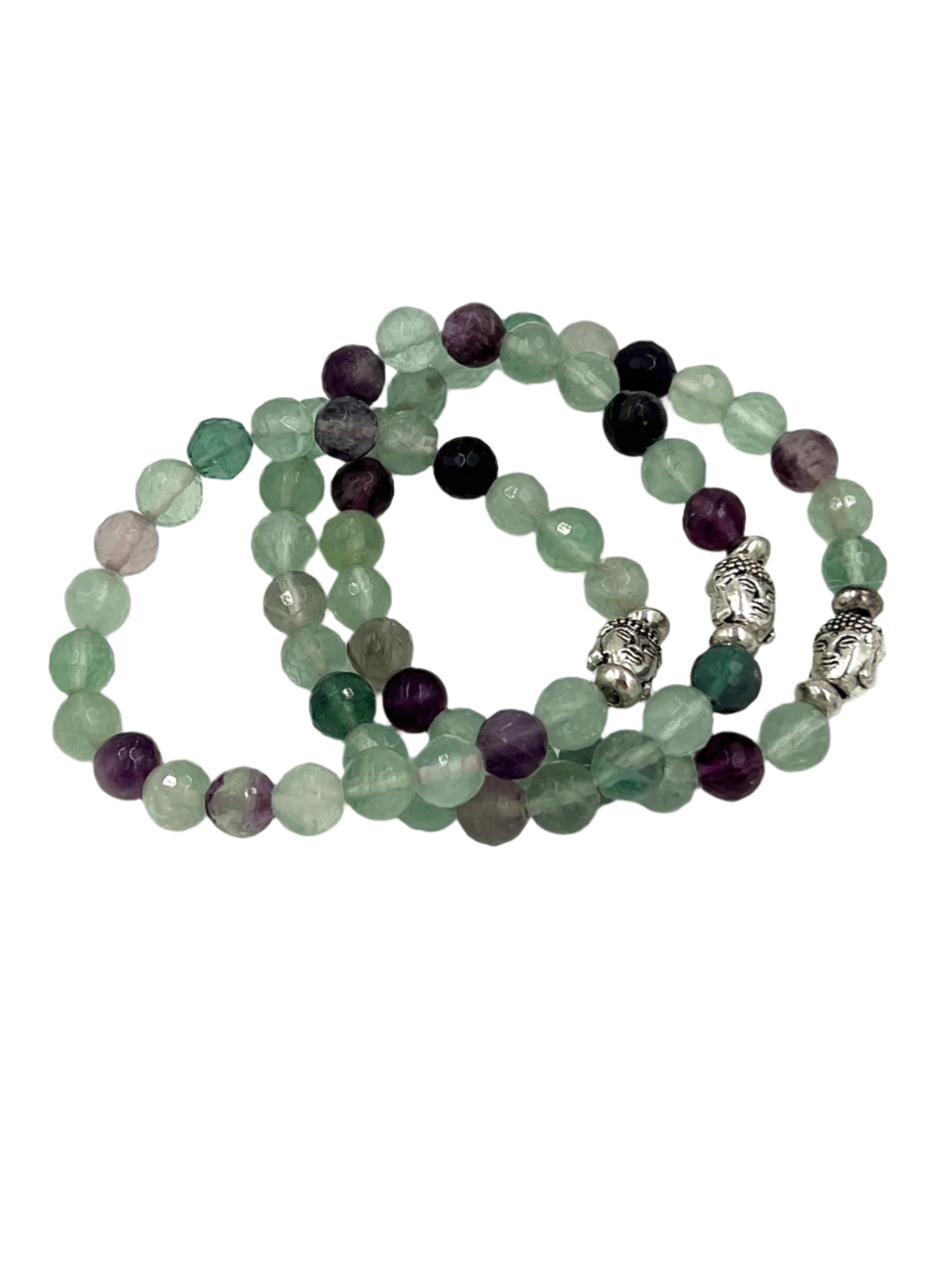 Fluorite Stretchy Bracelets