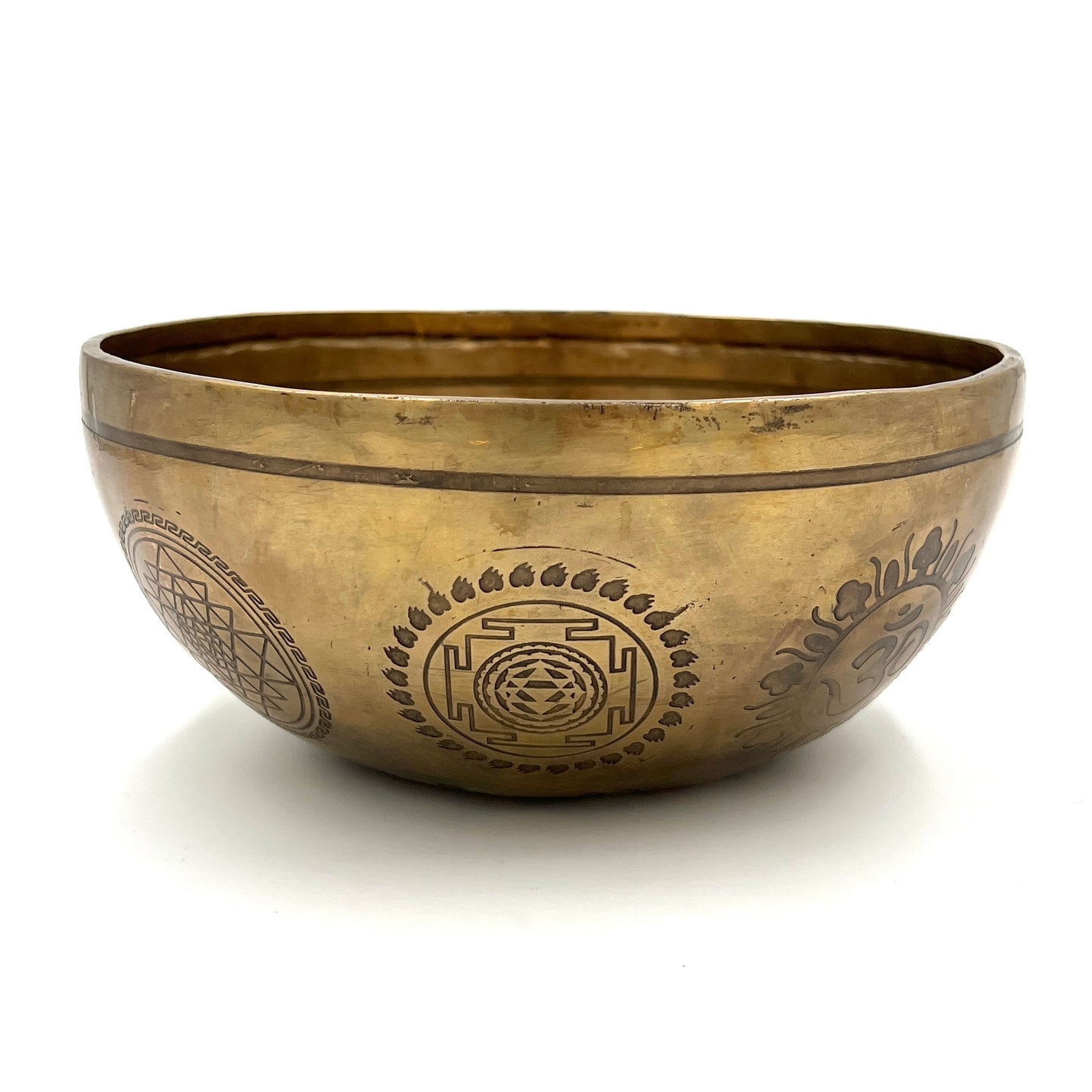 Hand Carved and Tuned Seven Metal Indian Singing Bowls