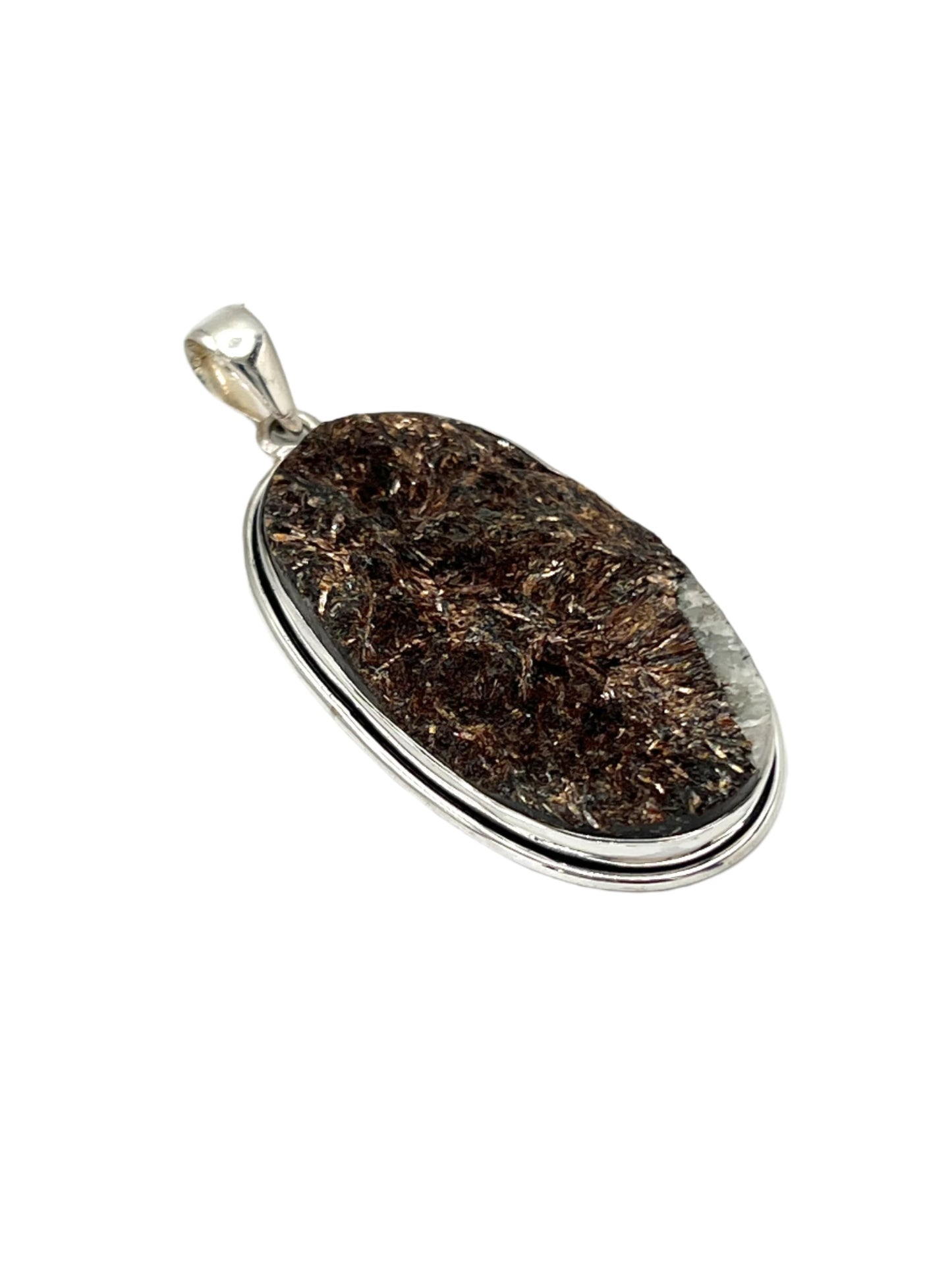 Silver Astrophyllite Pendants