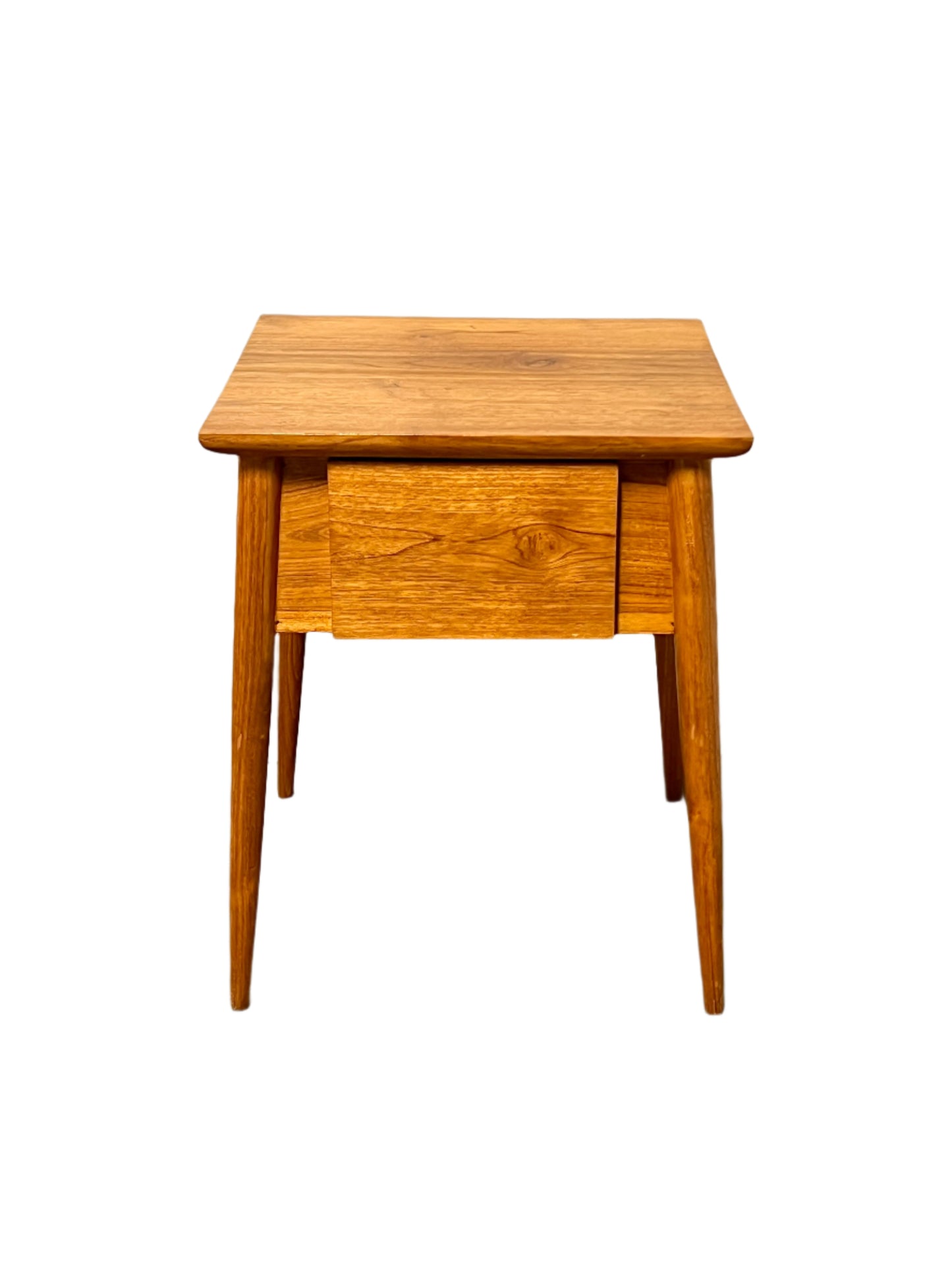 Teak Modern End Table