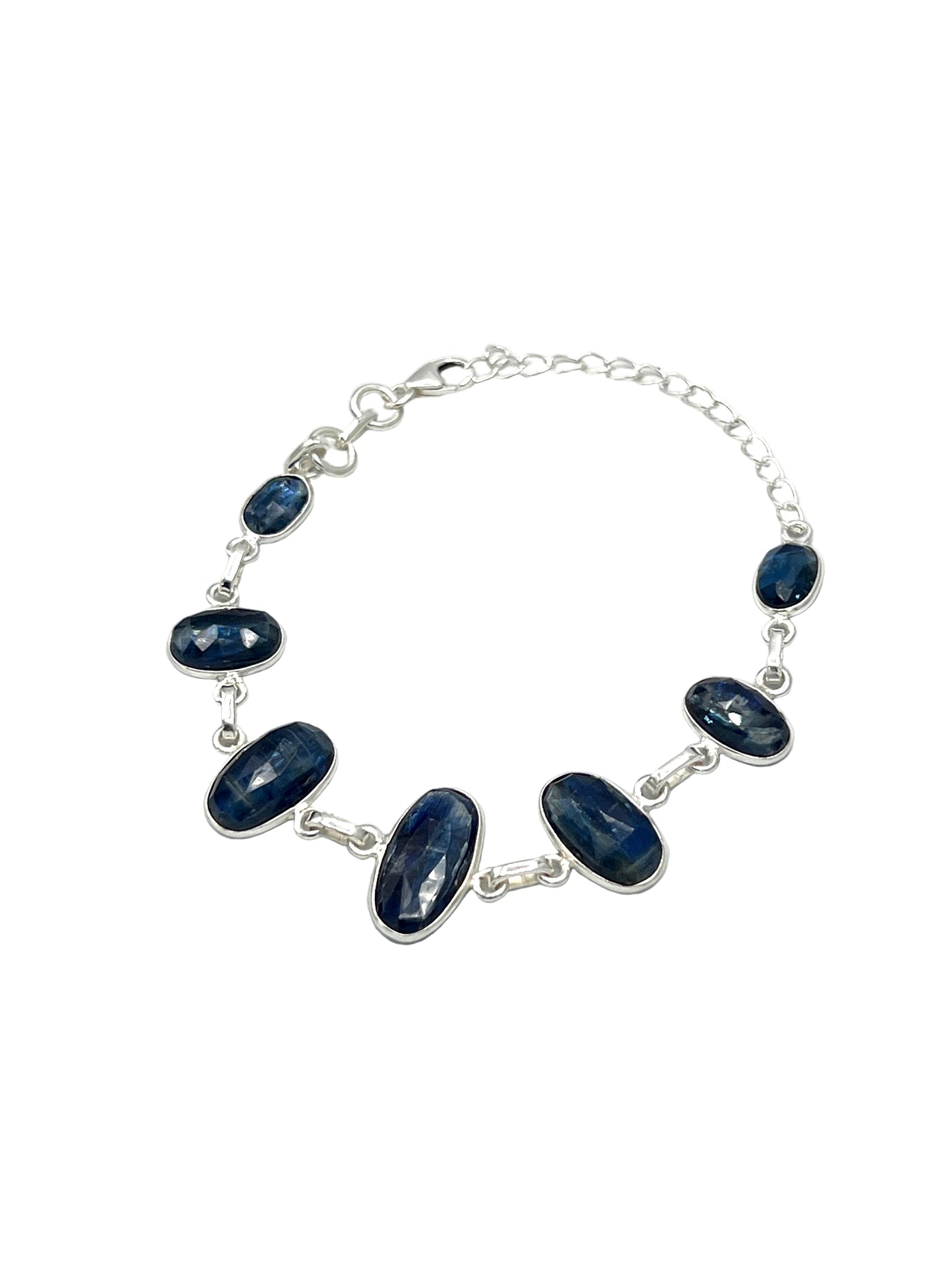 Silver Kyanite Bracelets