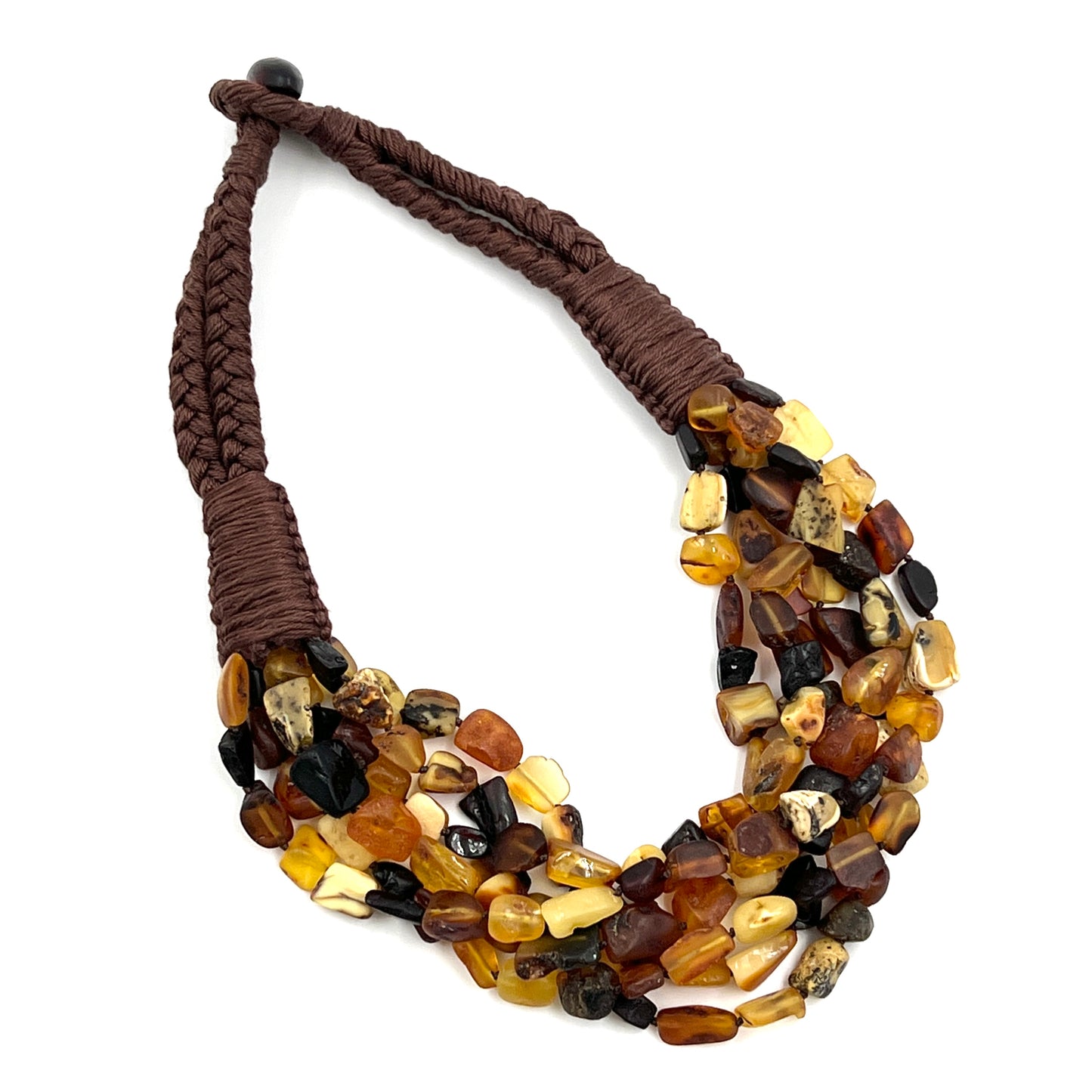 Raw Multi Amber Necklaces