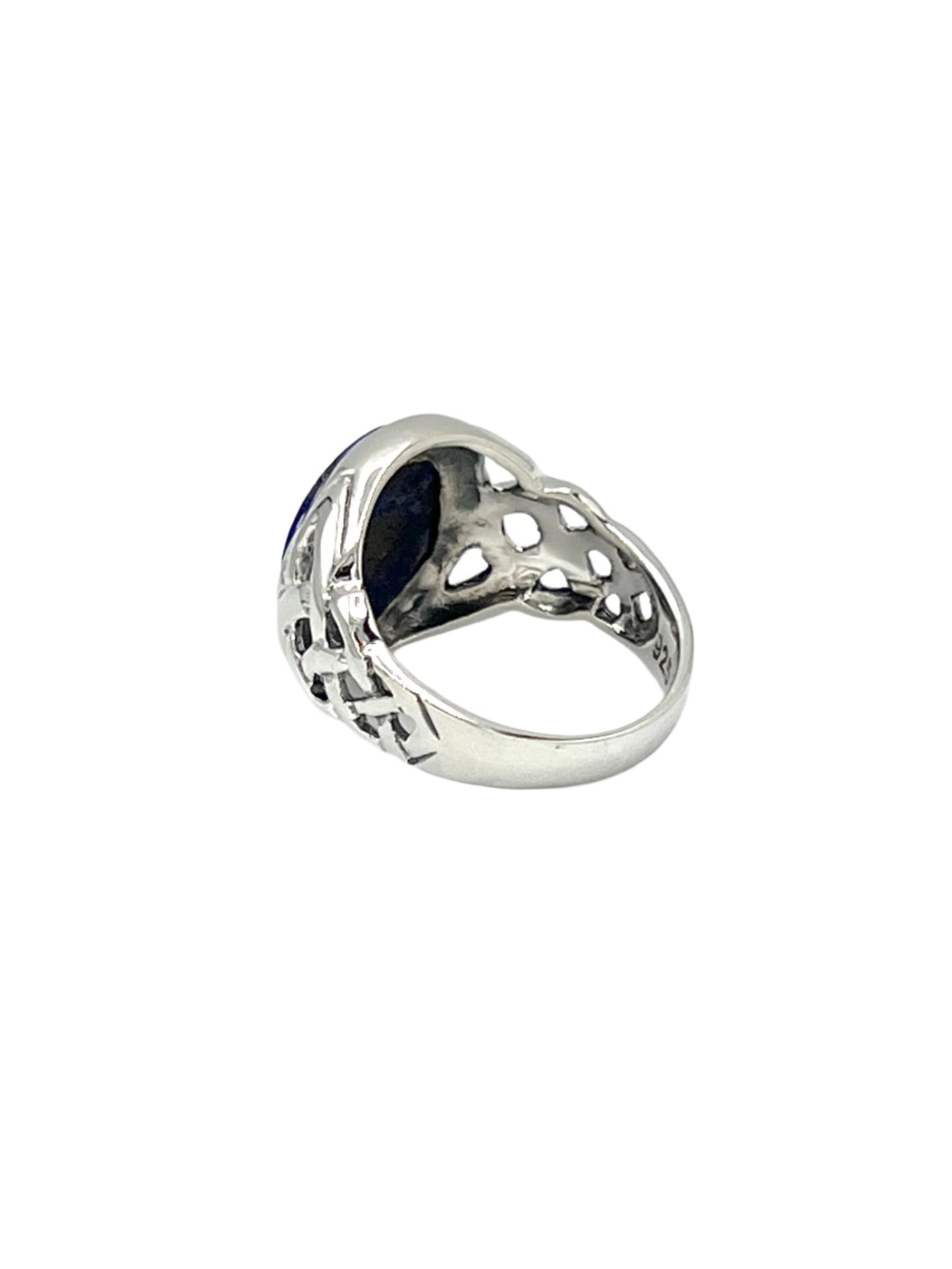 Sterling Silver Celtic Knot Gemstone Rings