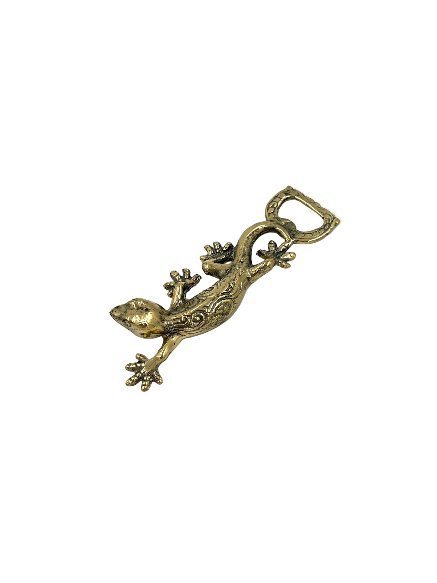 Bronze Gecko Bottle Opener