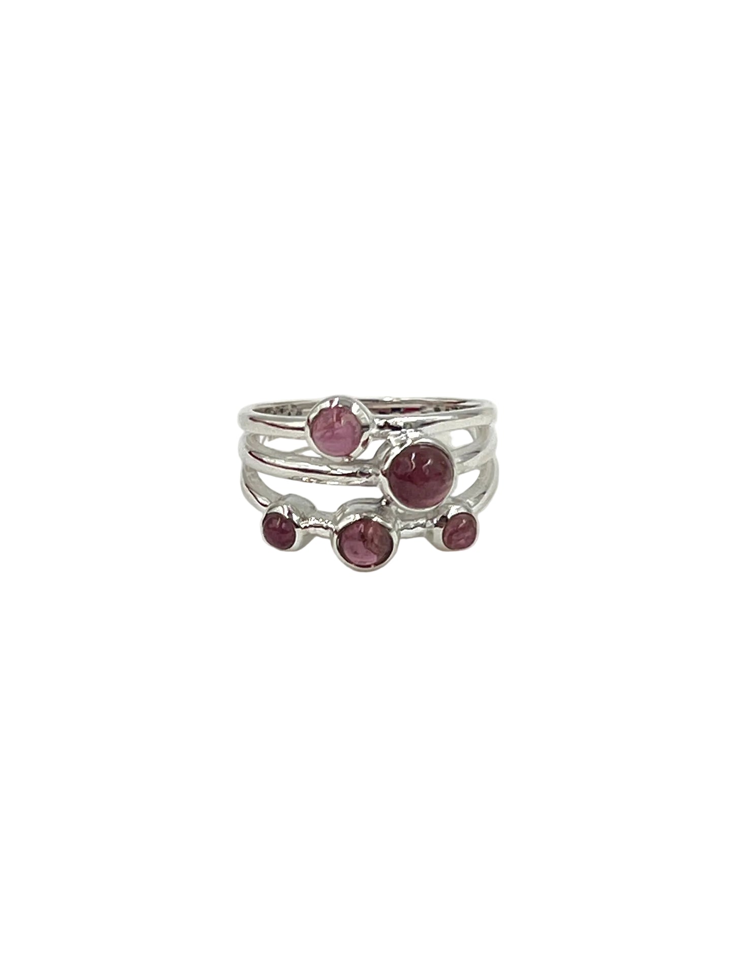 Pink Tourmaline Wrap Ring