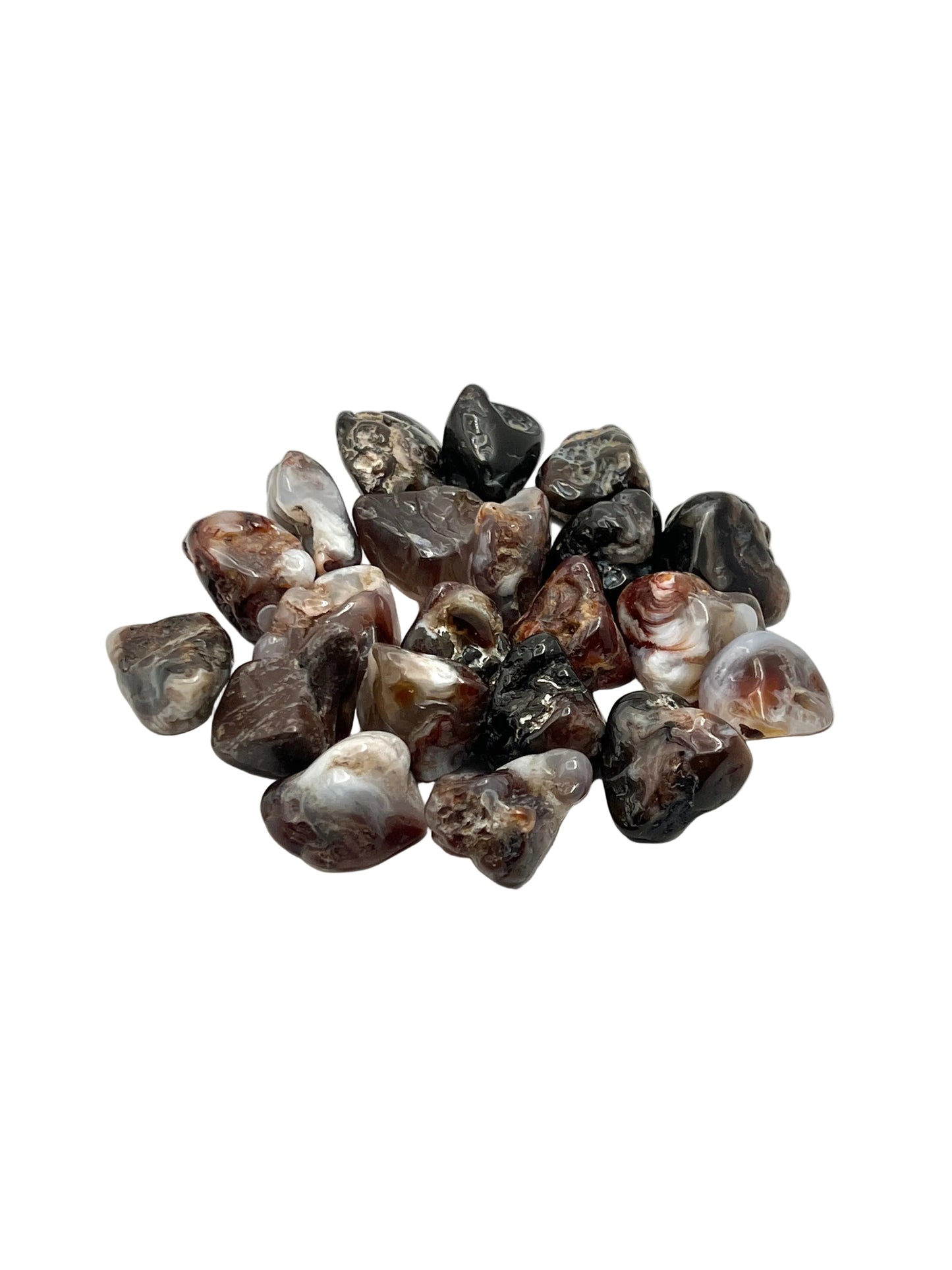 Mexican Fire Agate Tumbles