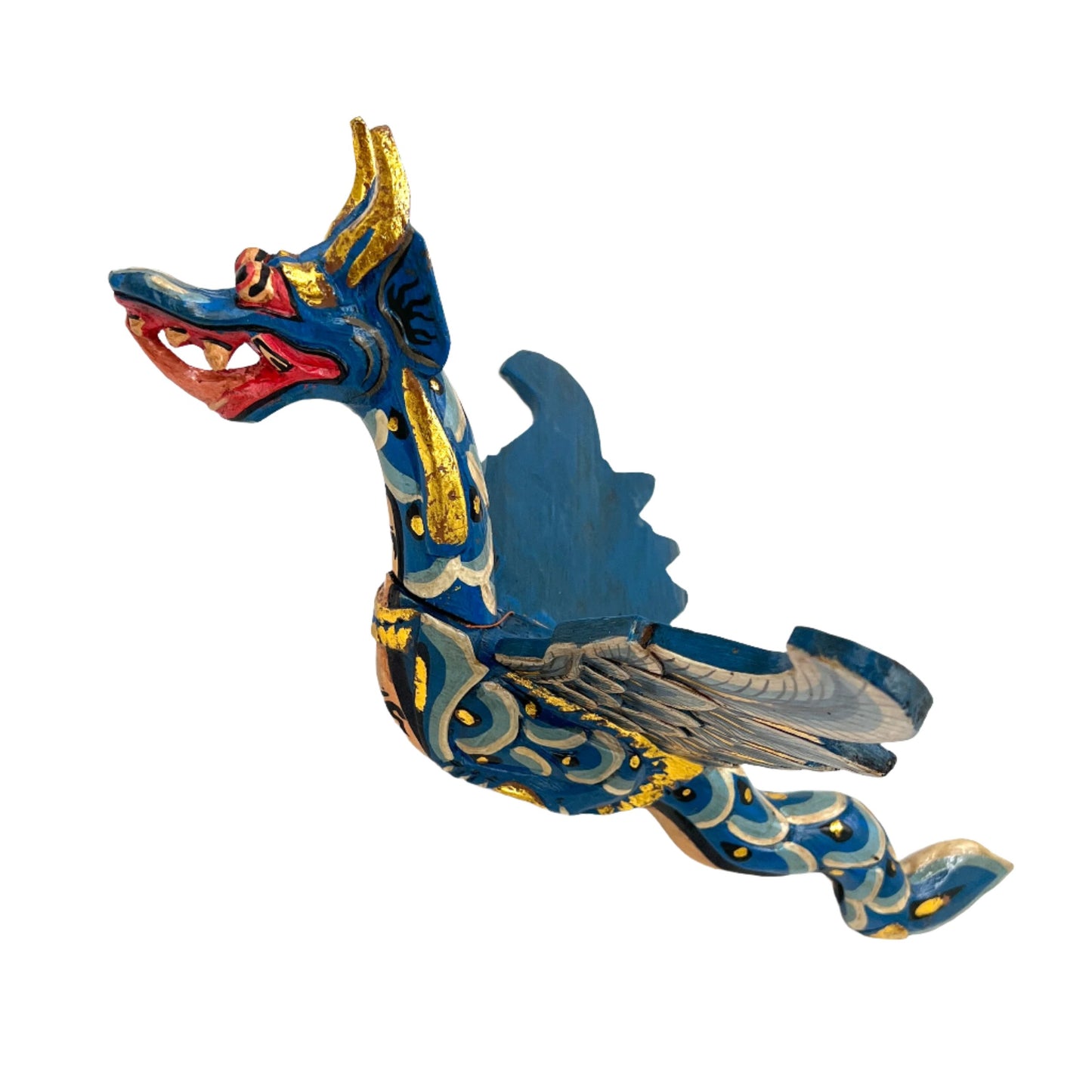 Flying Blue Dragon Spirit Chasers