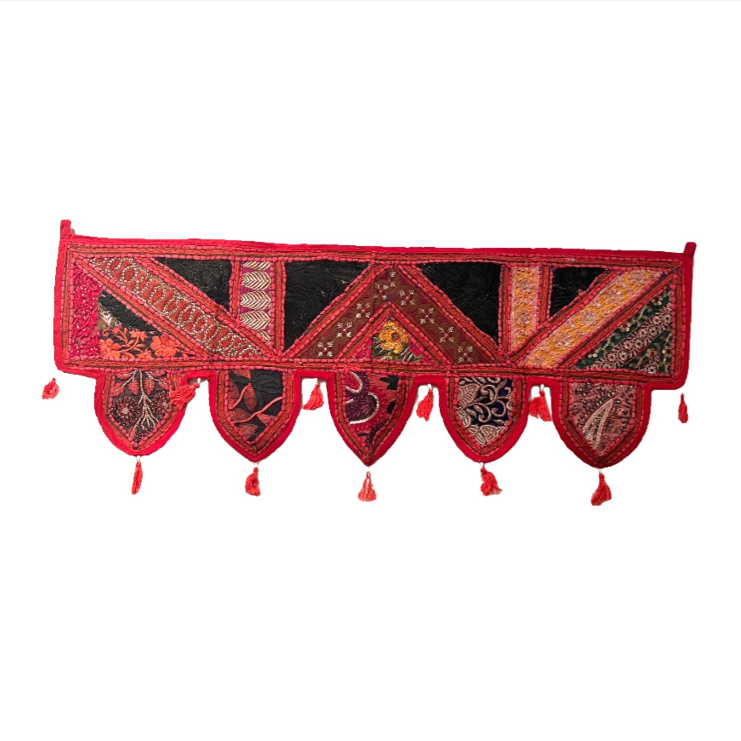 Rajasthani Embroidered Toran | 9 Colors