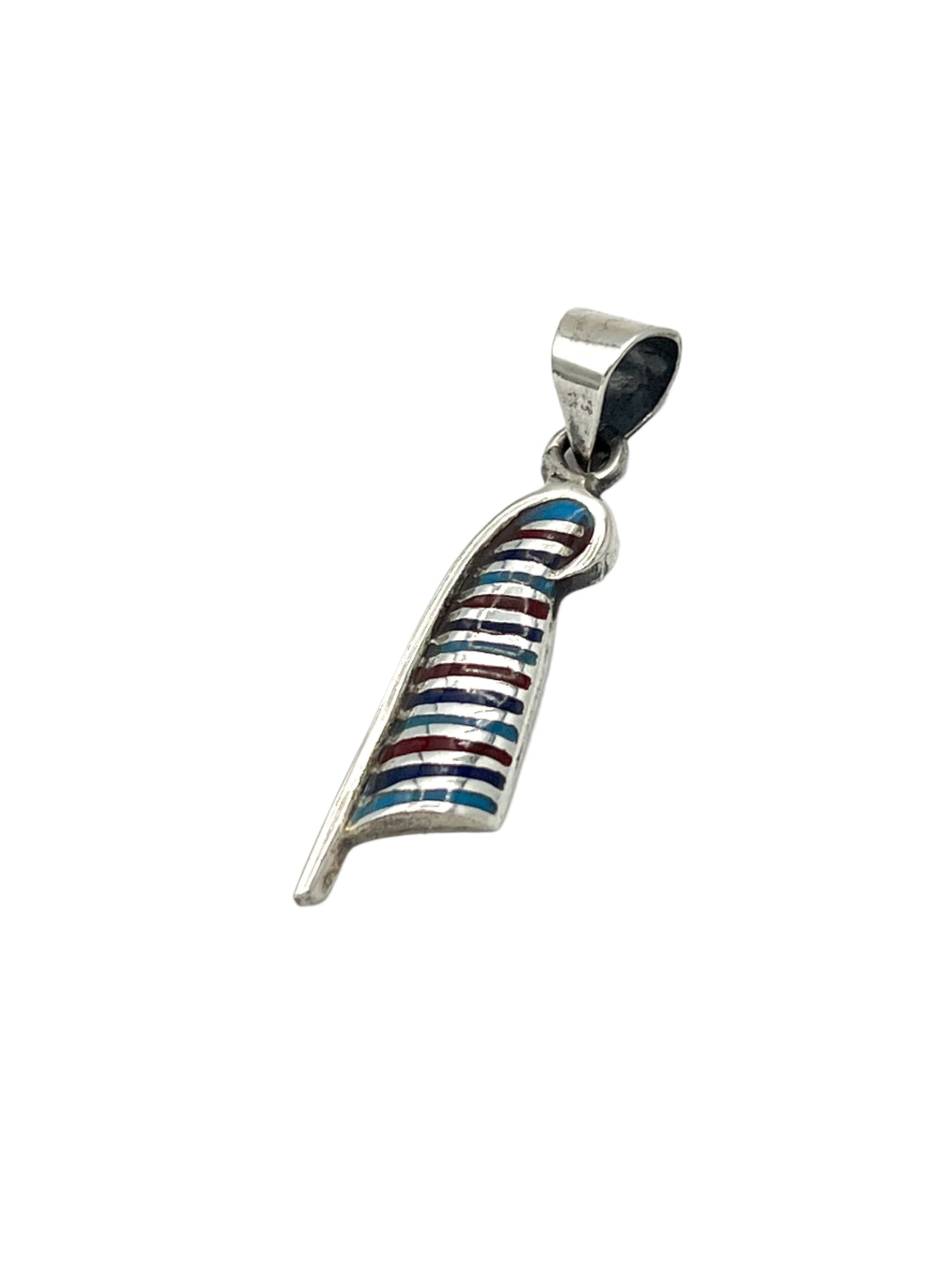 Silver Feather of Truth Pendant