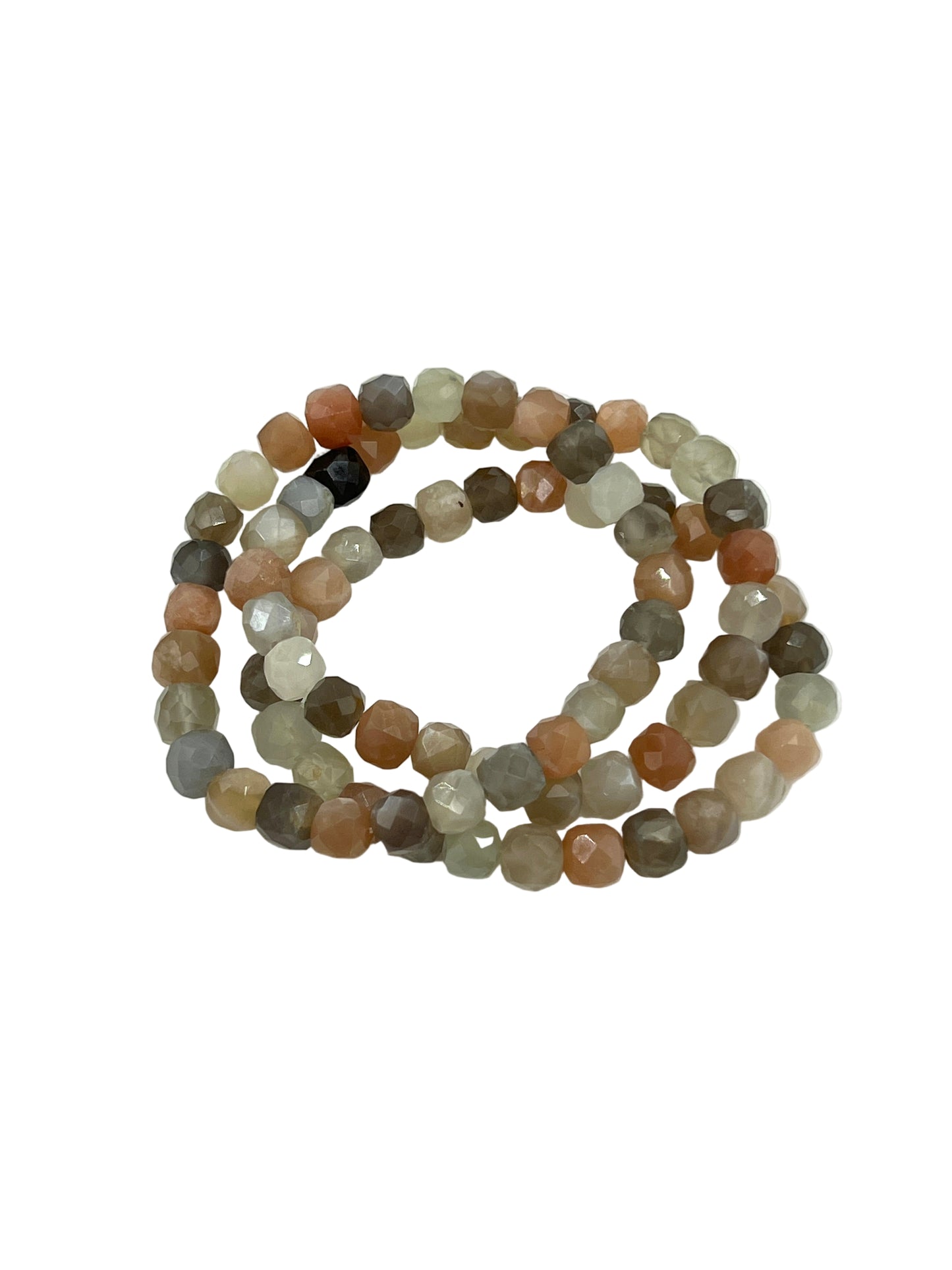 Cats Eye Moonstone Beaded Bracelet