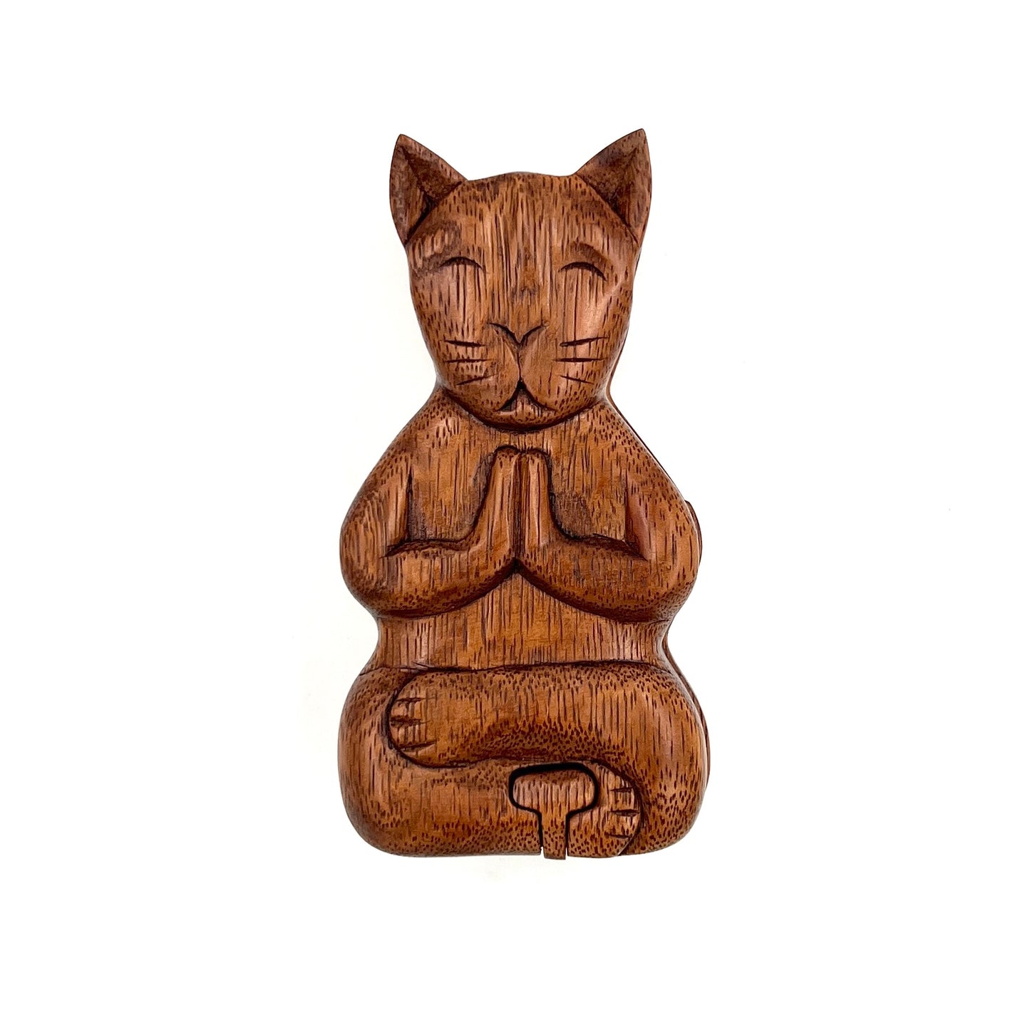 Meditating Cat Puzzle Boxes