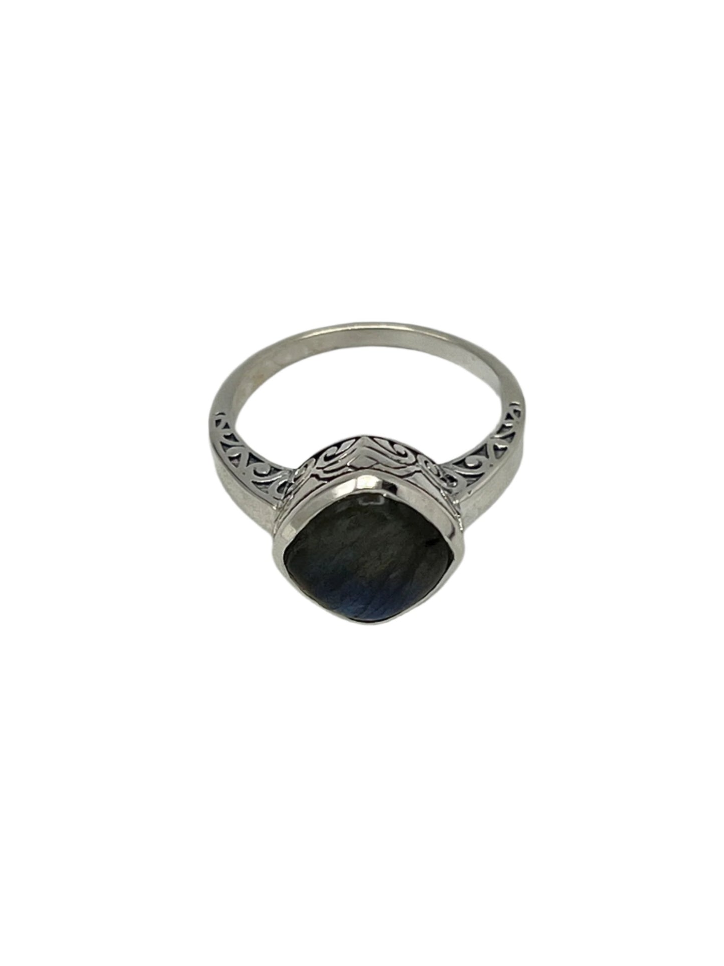 Sterling Silver Labradorite Royal Ring