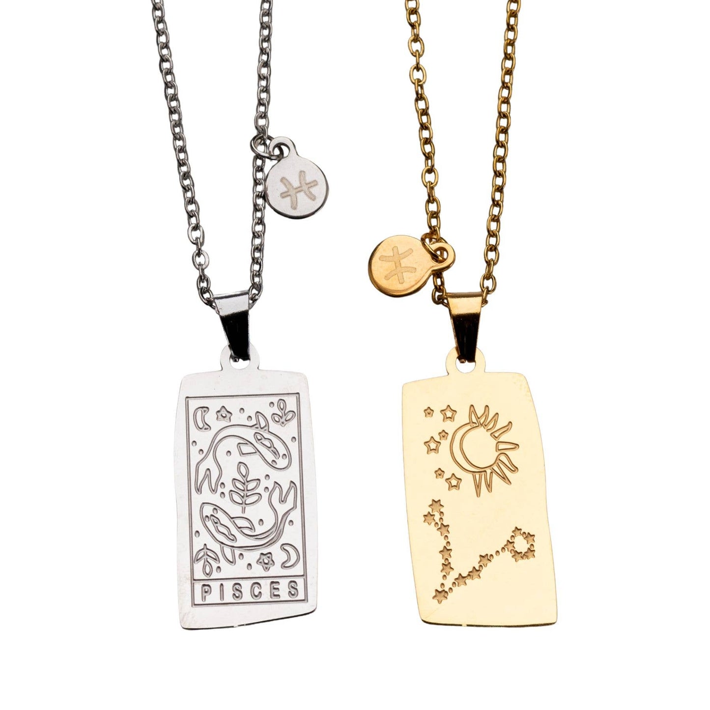 Zodiac Tarot Card & Astrology Necklace