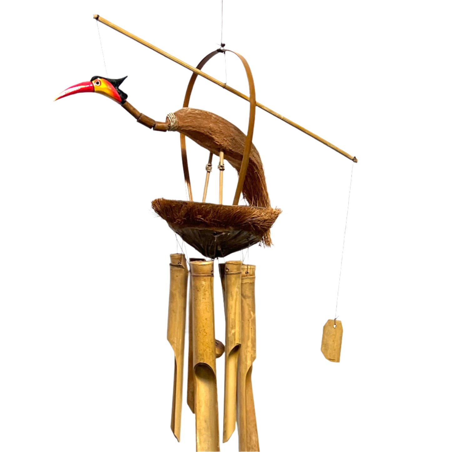 Bird Bamboo Wind Chime