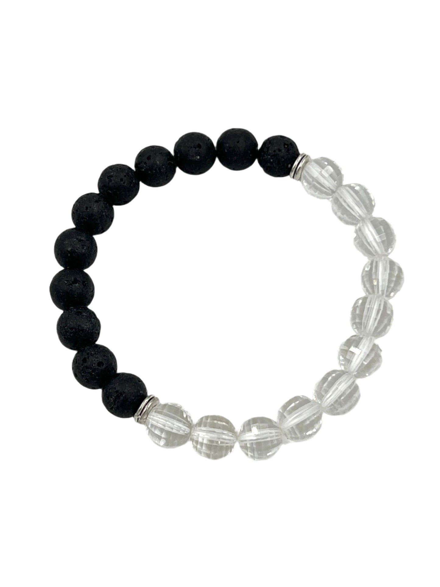 Clear Quartz Stretchy Bracelets