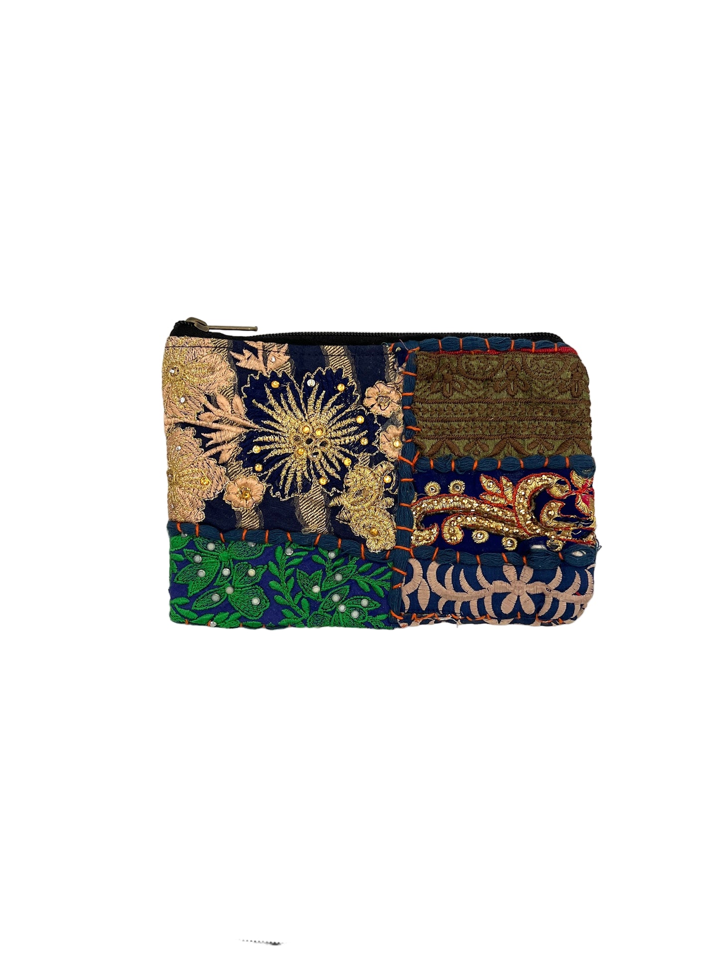 Embroidered Rajasthani Zipper Bag