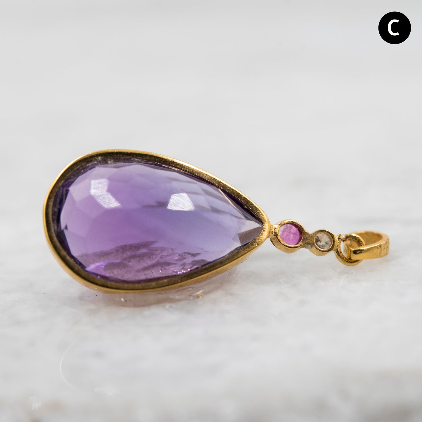 14 Karat Gold | Amethyst Pendant Collection