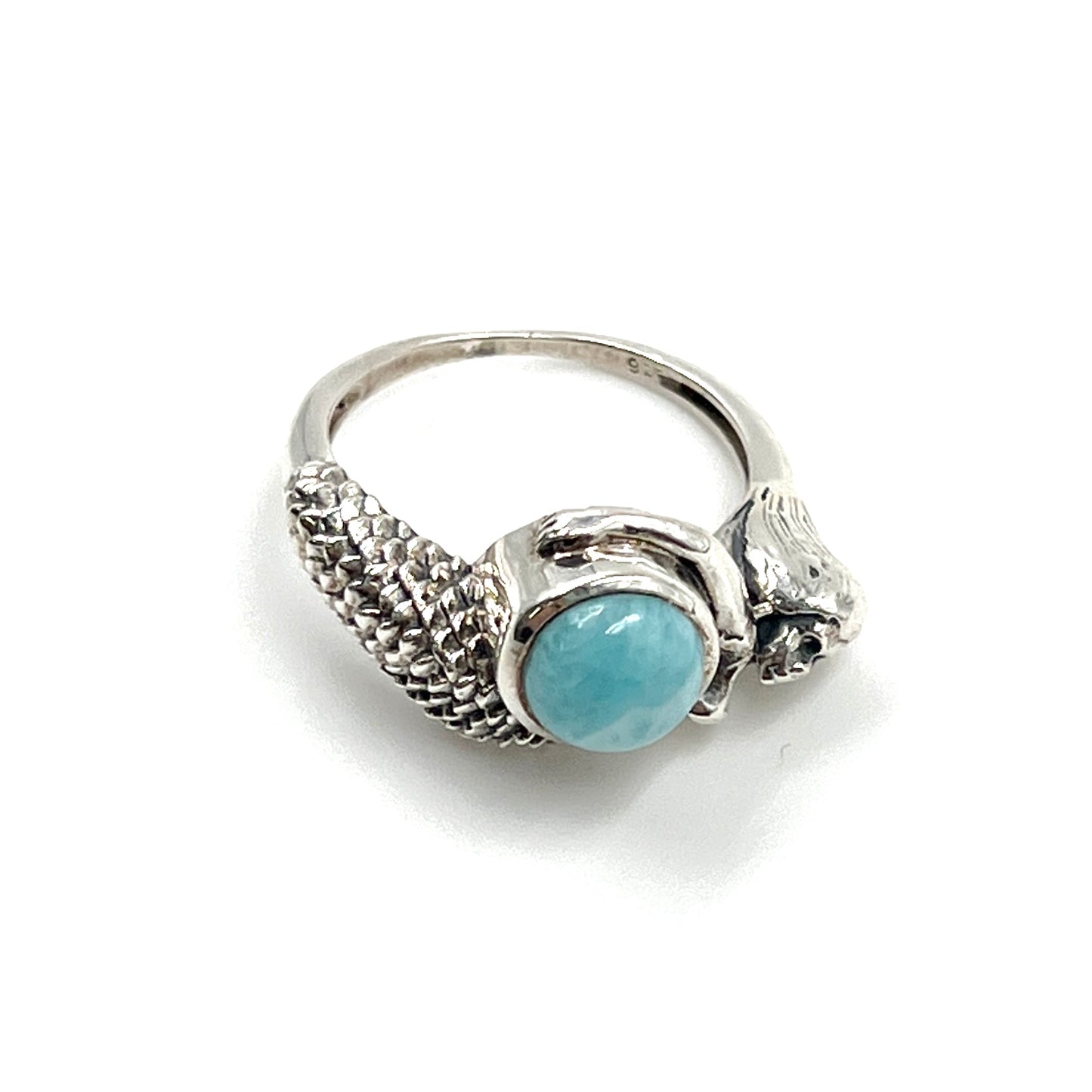 Larimar Mermaid Ring