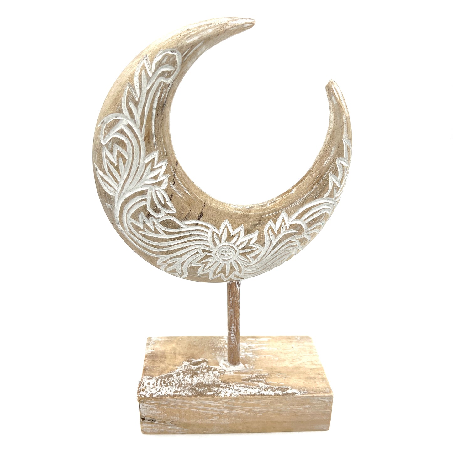 Carved Crescent Moon