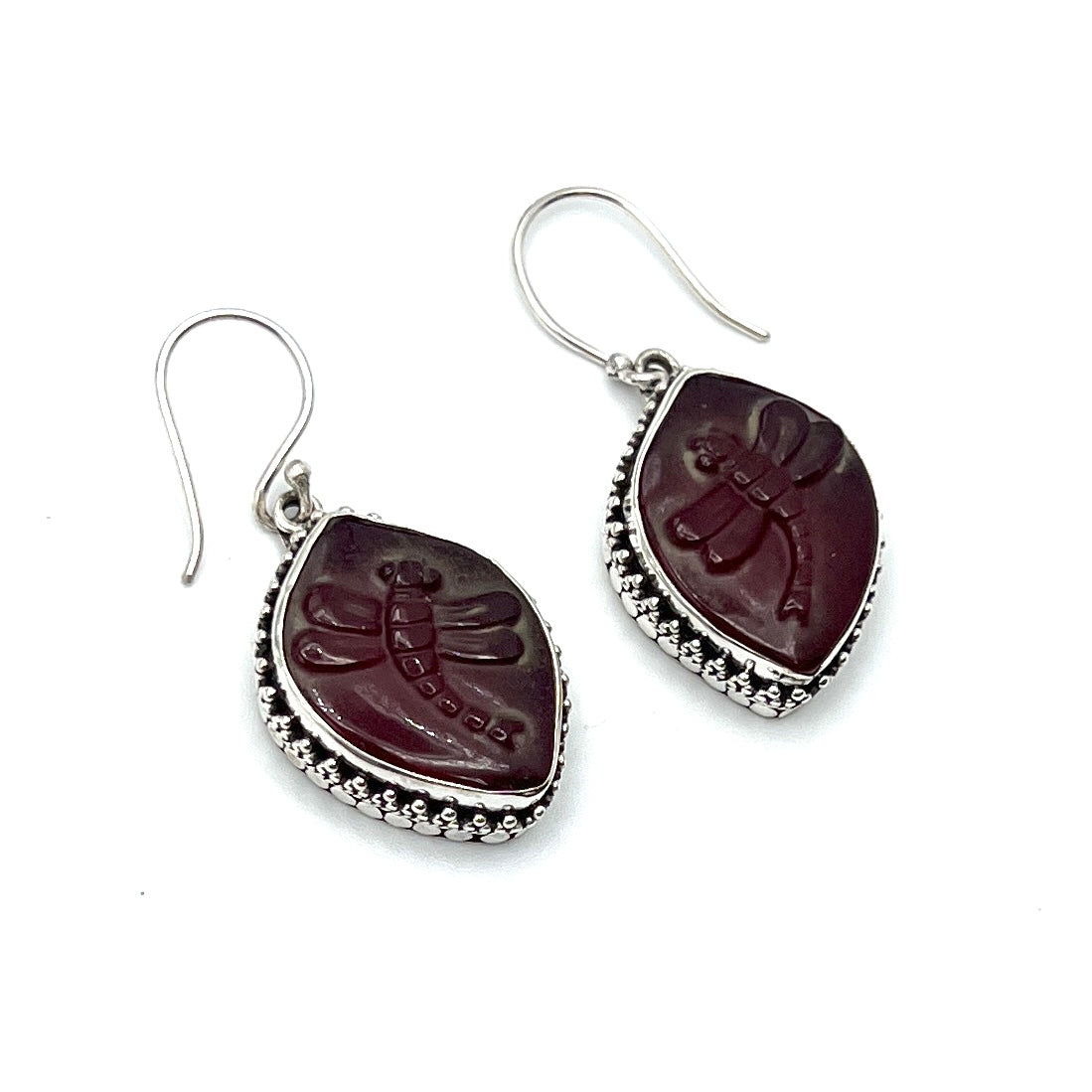Dragonfly Gemstone Earrings