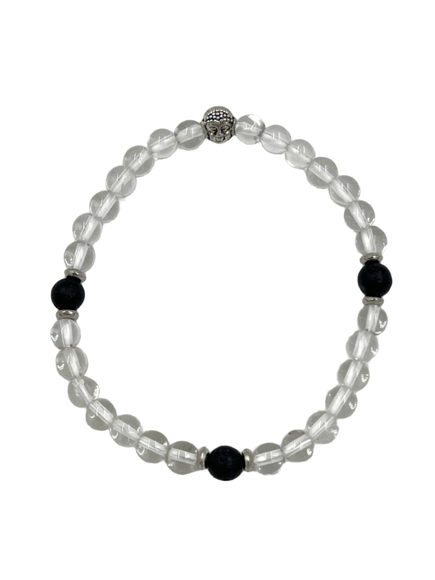 Clear Quartz Stretchy Bracelets