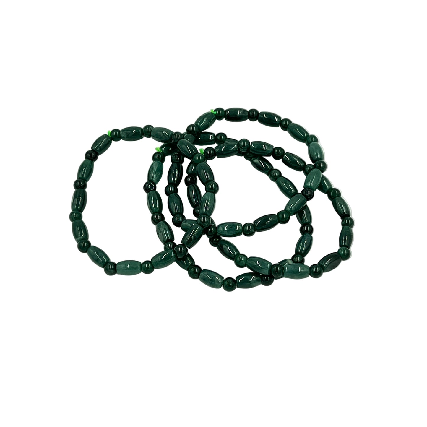 Jade Oval Beaded Bracelet