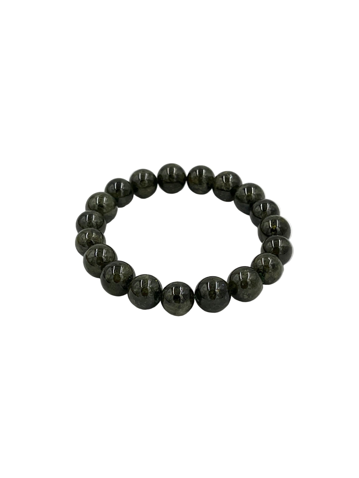 Green Garnet Beaded Bracelet