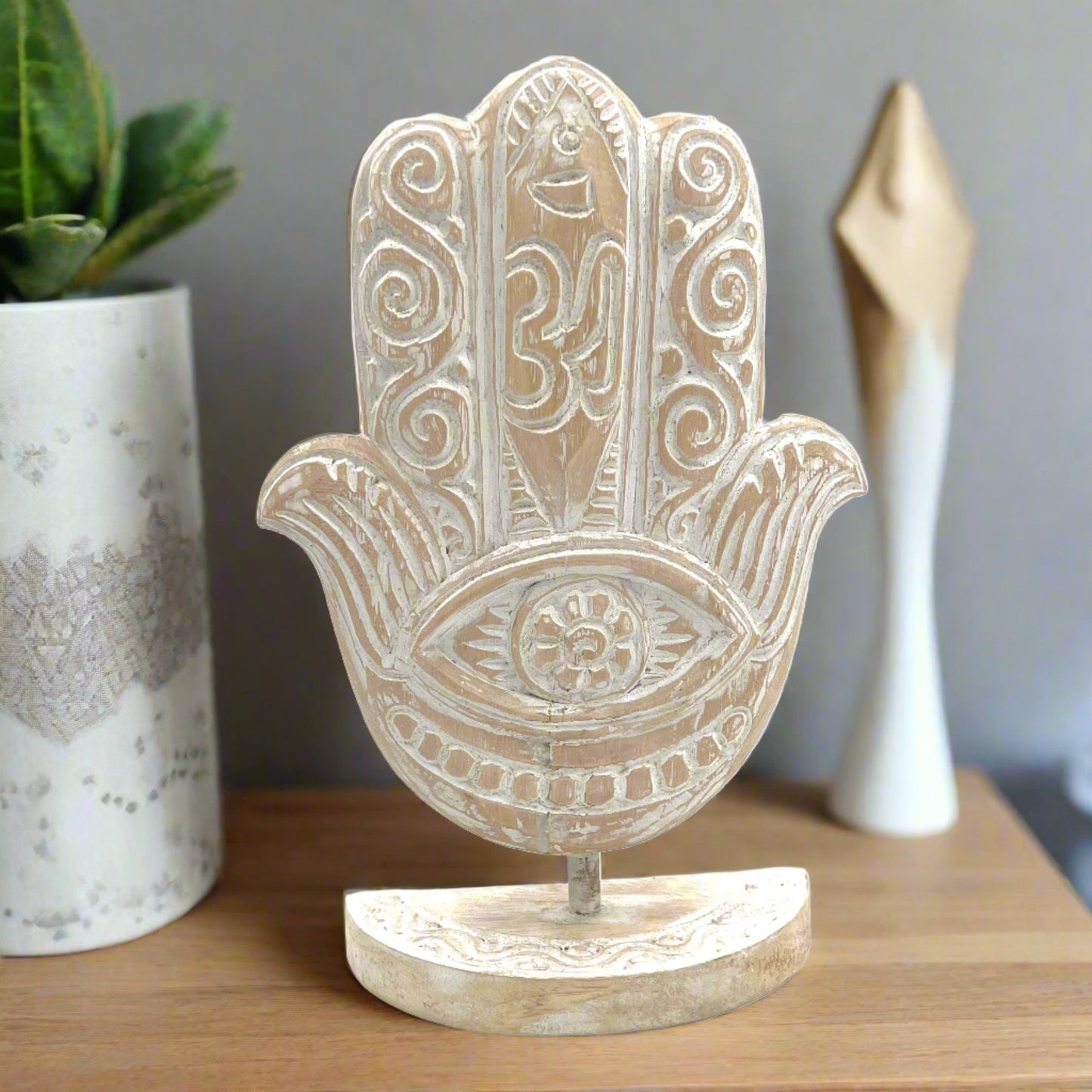 Hamsa Hand Sculpture