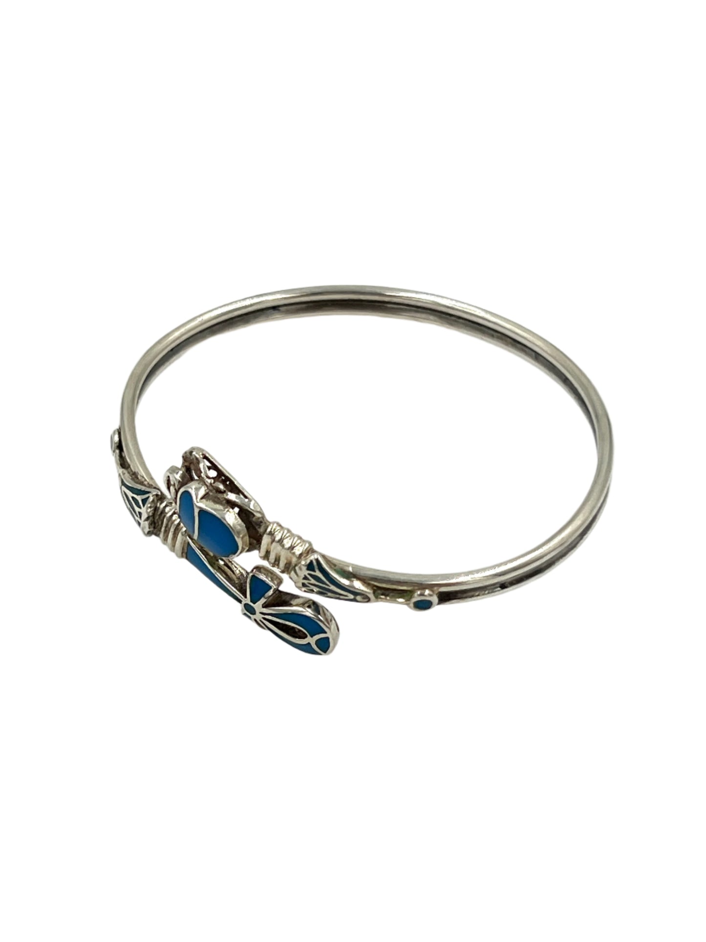Silver Scarab Bracelets