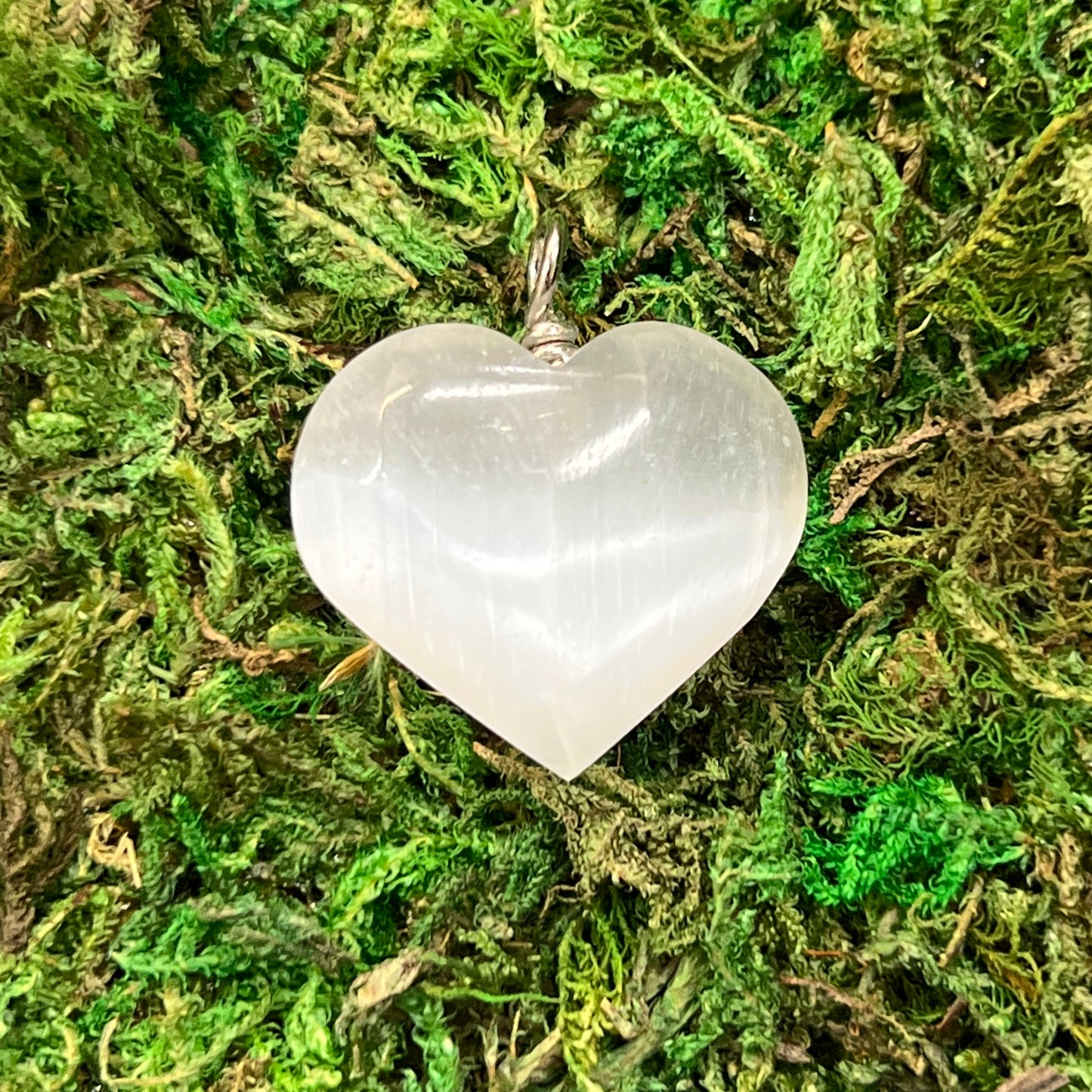 Selenite Pendants