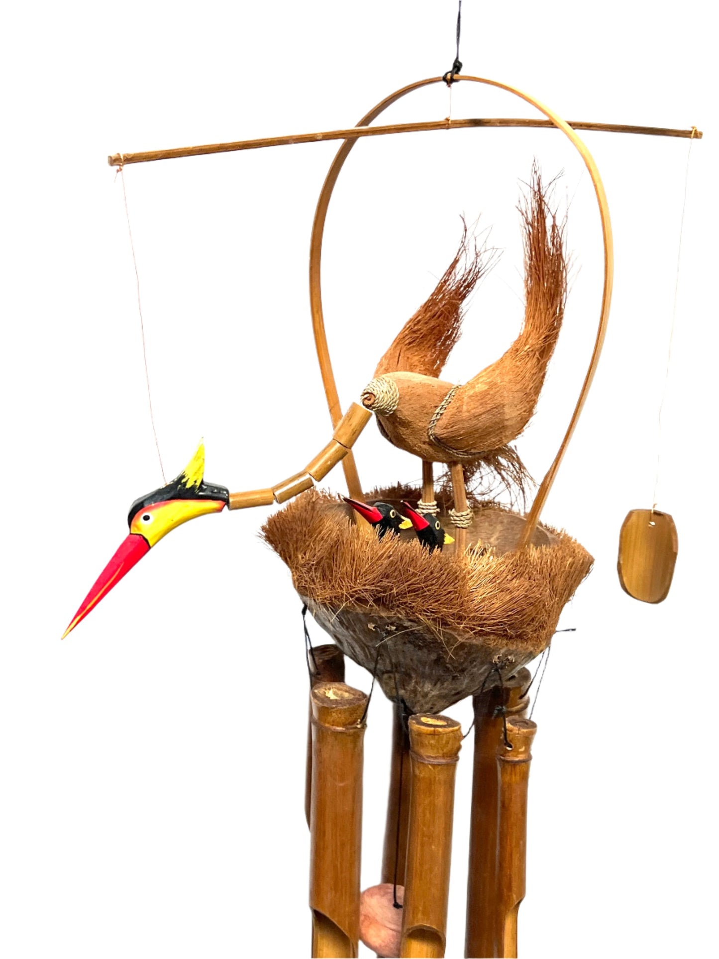 Bird Bamboo Wind Chime