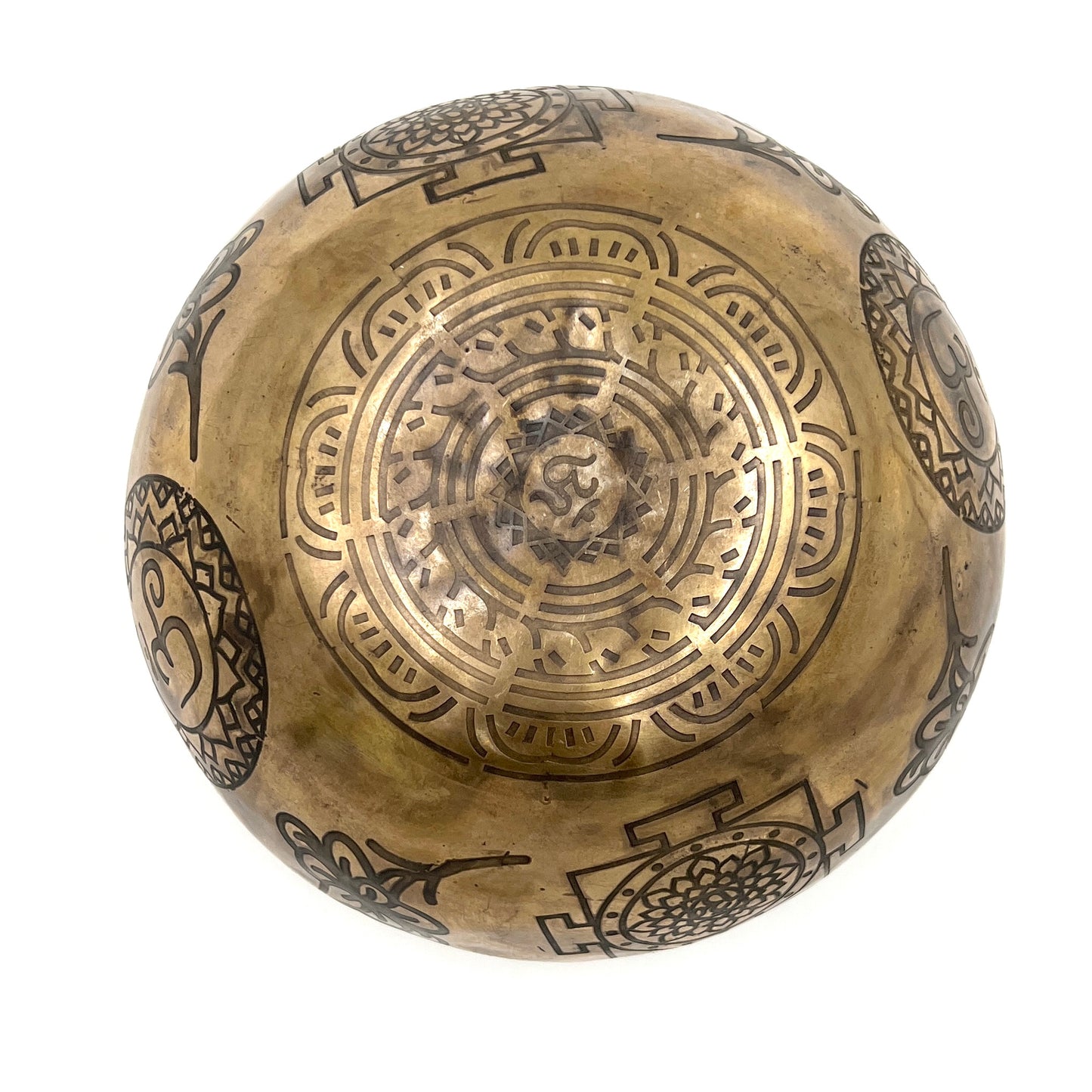 Hand Carved and Tuned Seven Metal Indian Singing Bowls