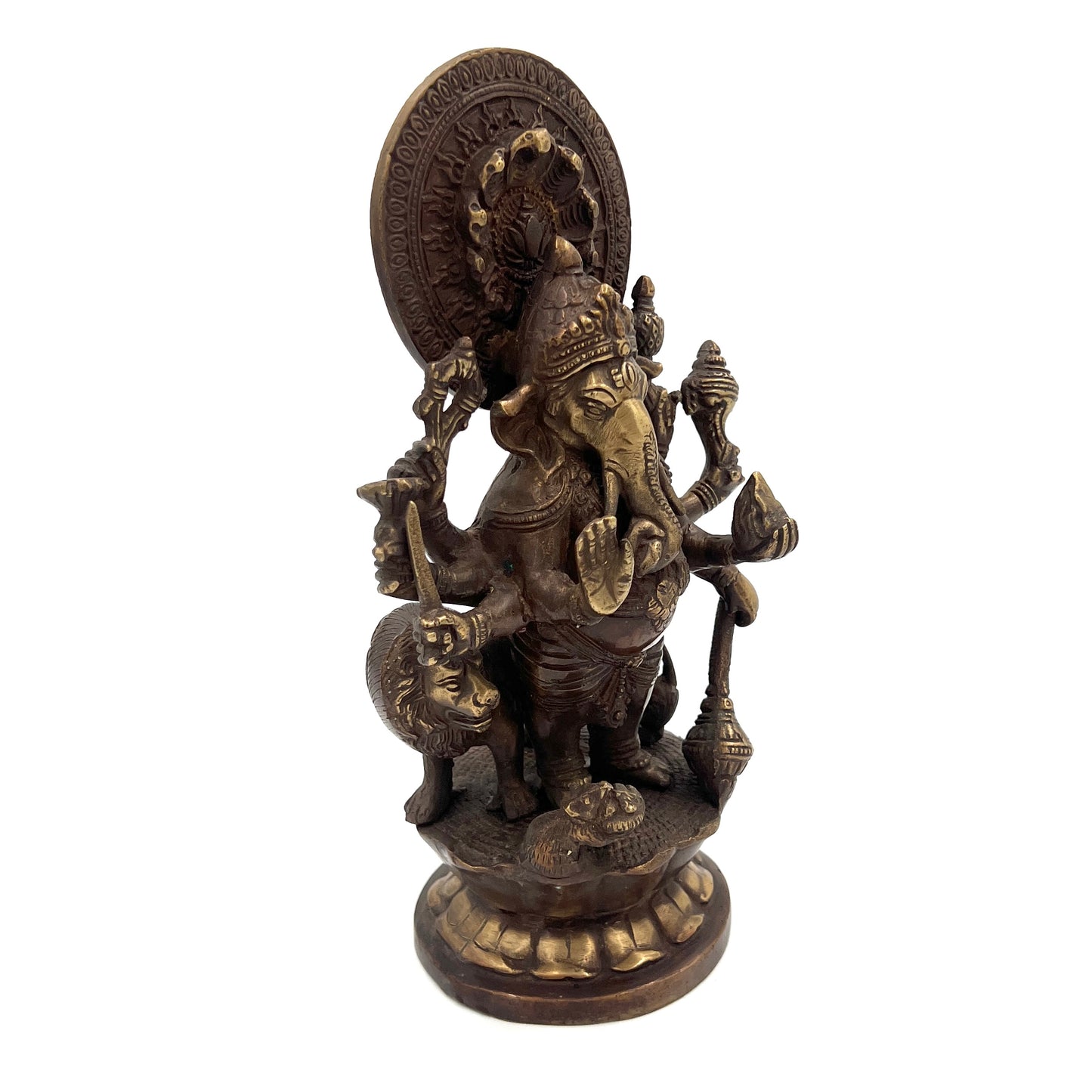 Hand Finished Brass Ganesh Statues