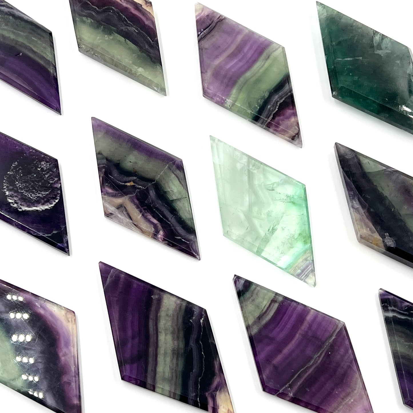 Fluorite Diamonds