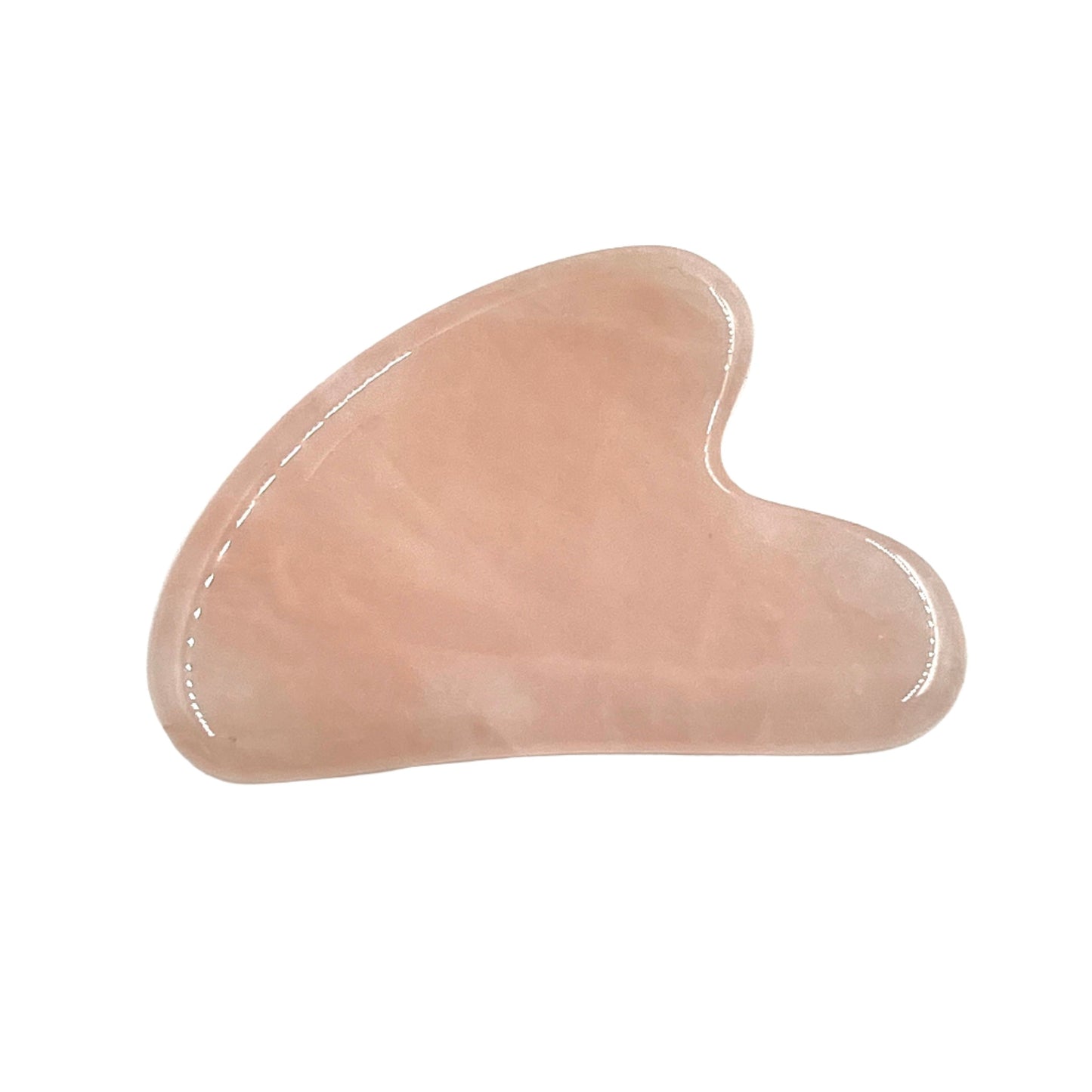 Rose Quartz Guasha Massage Stones