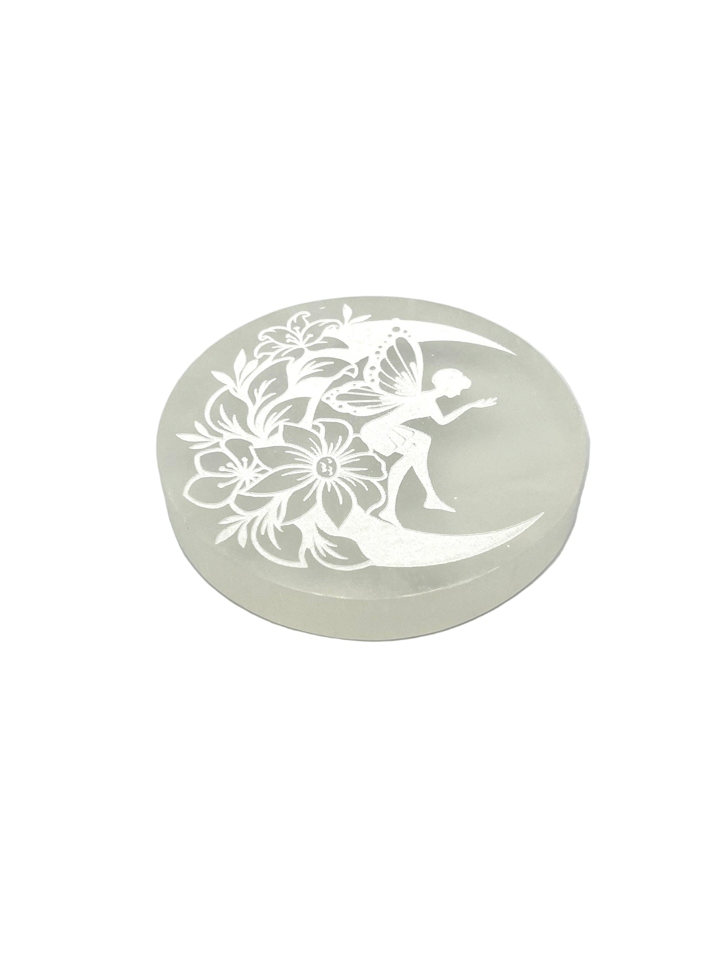 Fairy Moon Selenite Tiles