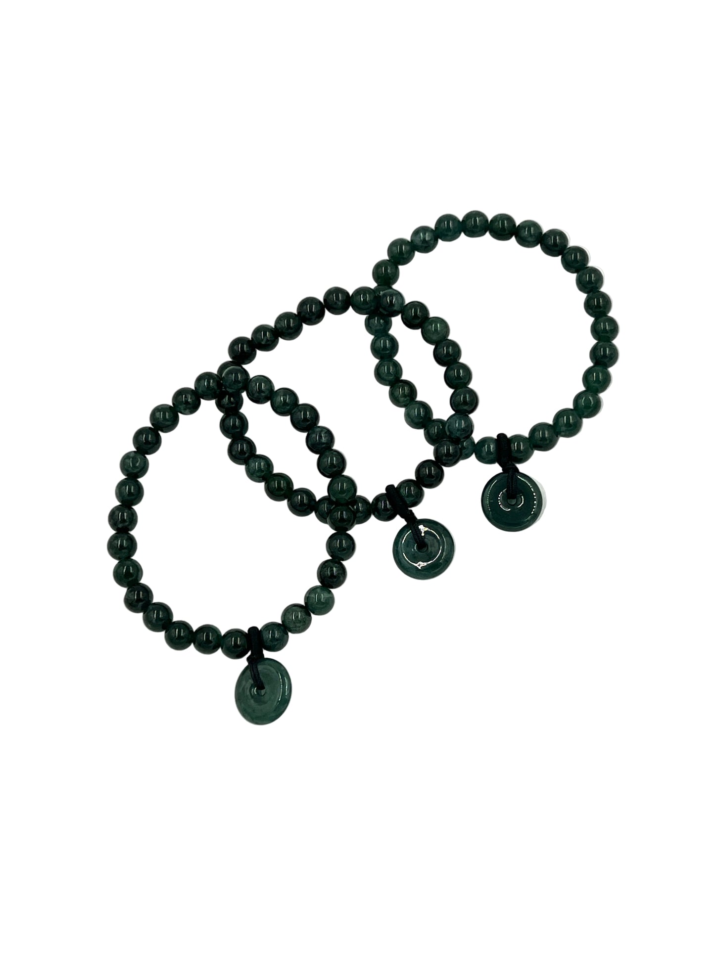 Jade Coin Beaded Bracelet