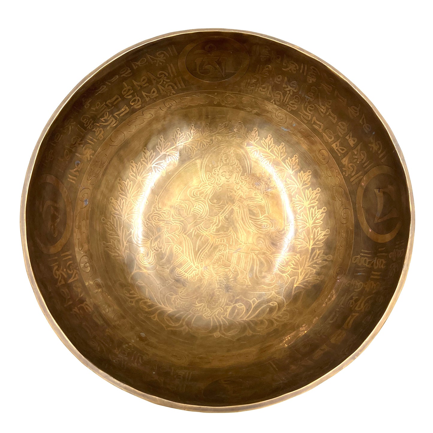 Hand Carved and Tuned Seven Metal Indian Singing Bowls