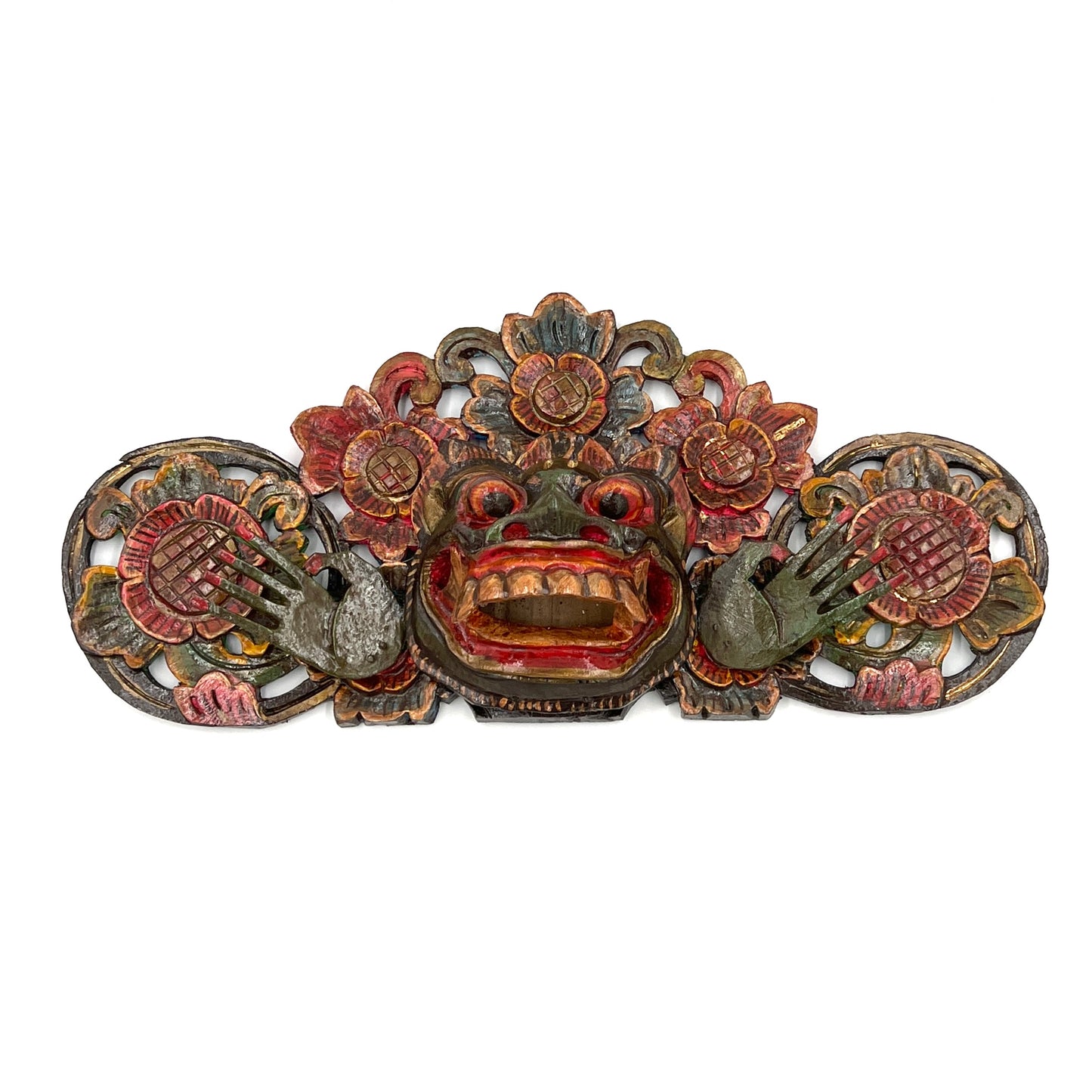Hand Carved & Painted Boma Masks