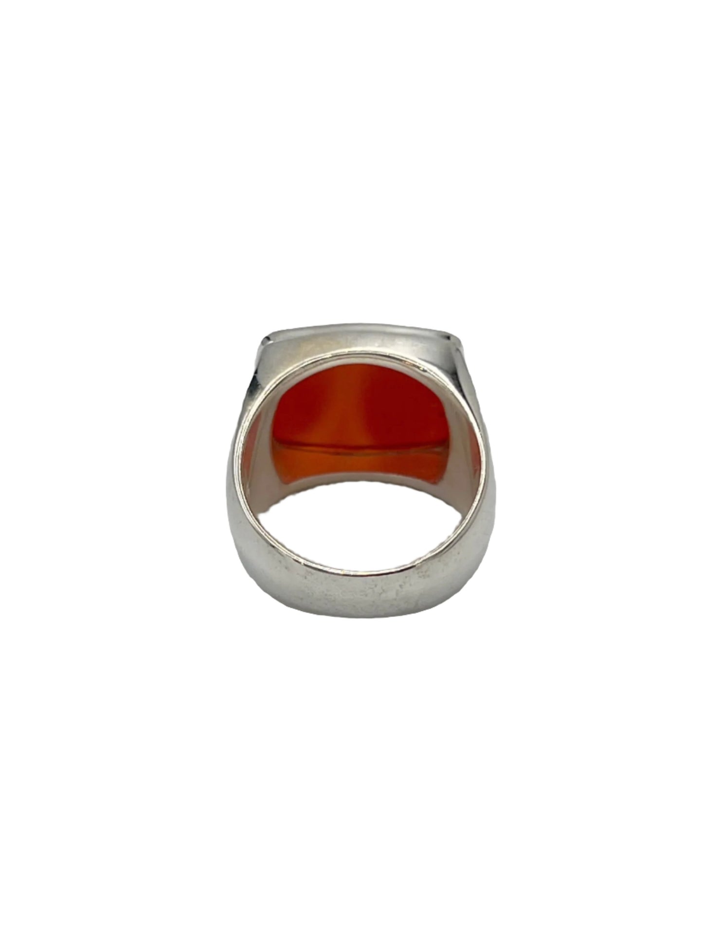 Sterling Silver Rectangle Gemstone Rings