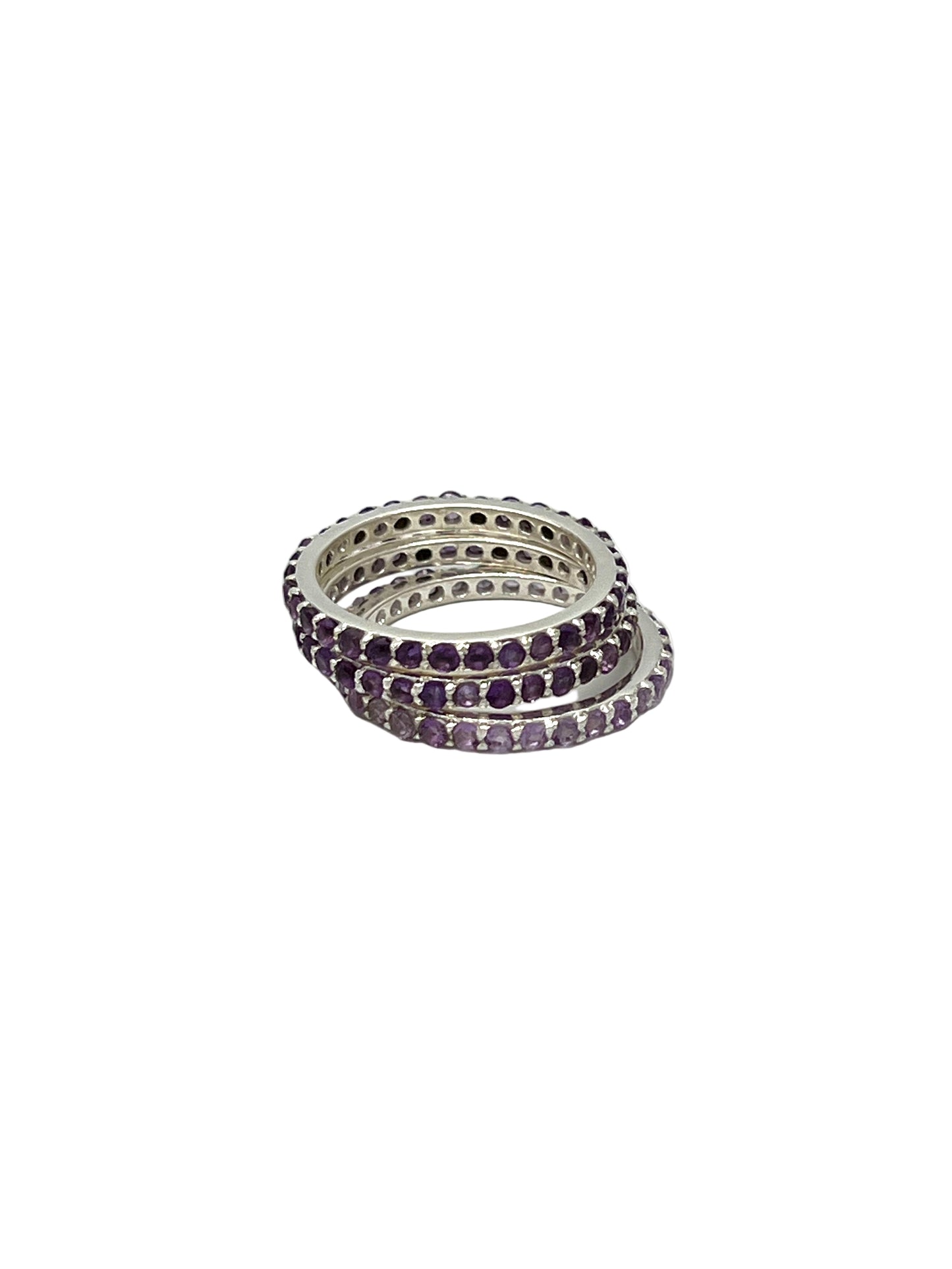 Infinity Gemstone Band Ring