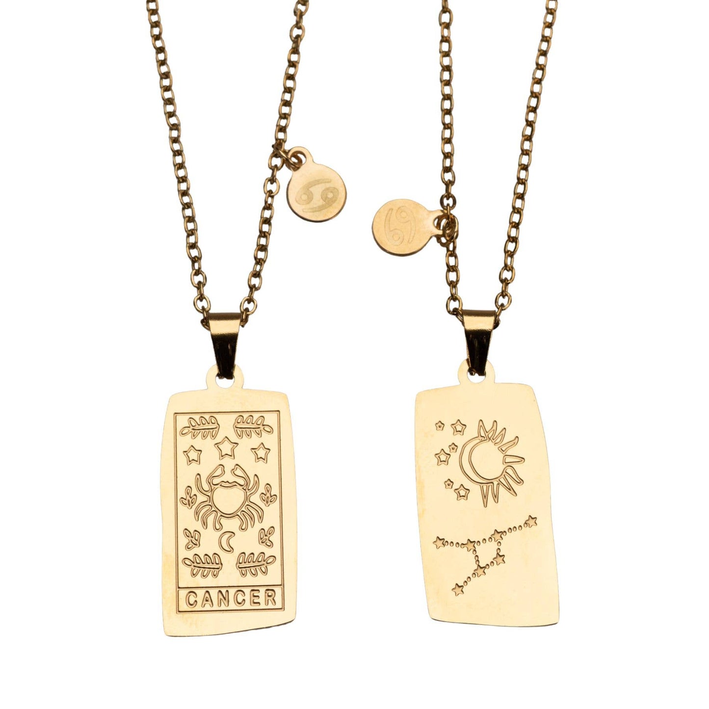Zodiac Tarot Card & Astrology Necklace
